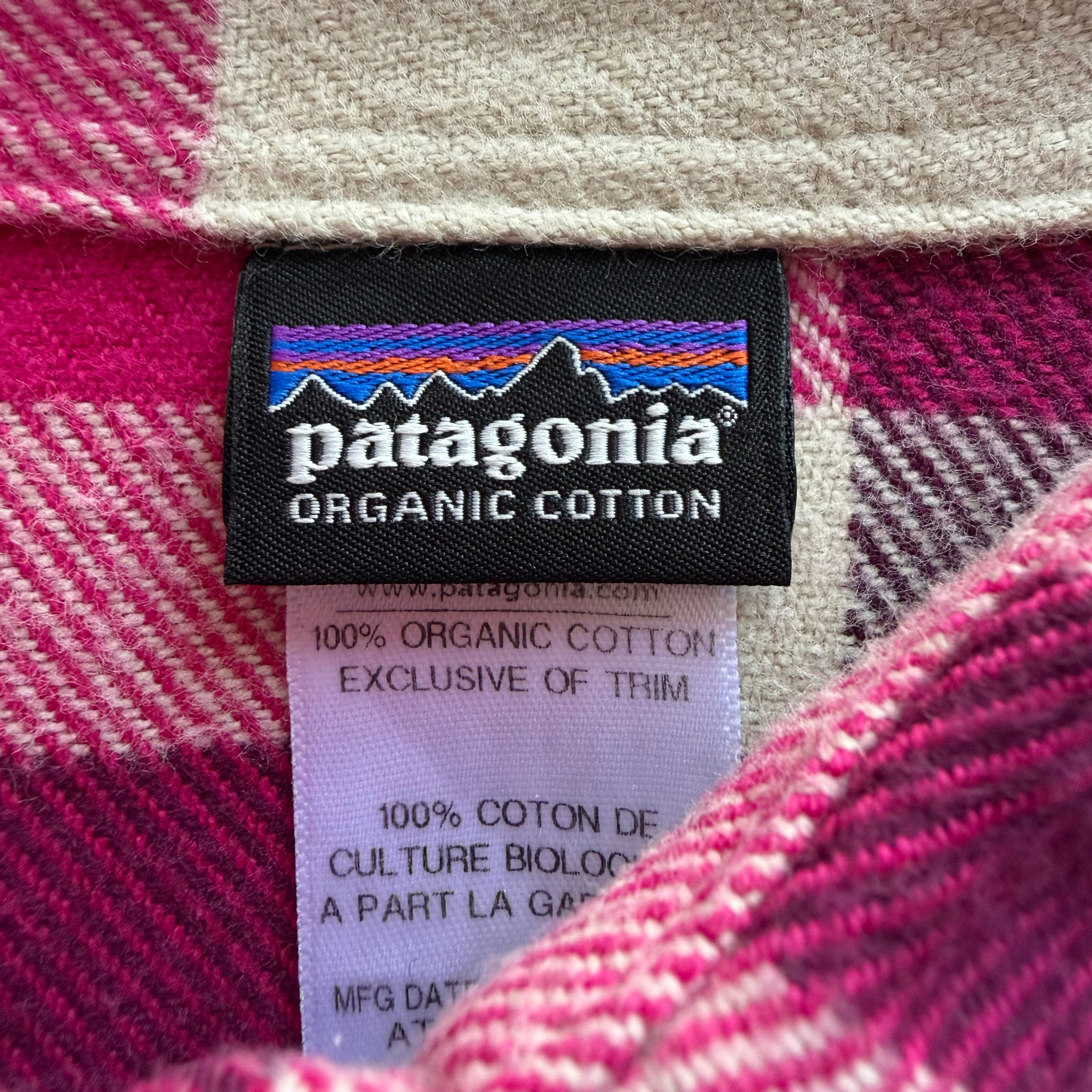 Patagonia Fjord Flannel Women’s Organic Cotton Long Sleeve Shirt [Small]