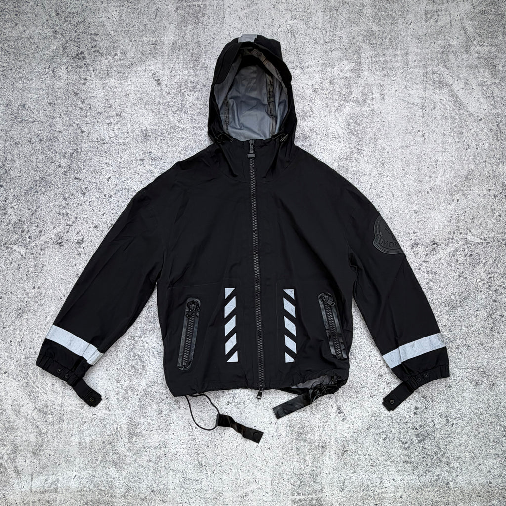 Moncler x Off-White Men’s Reflective Windbreaker Jacket [Medium]