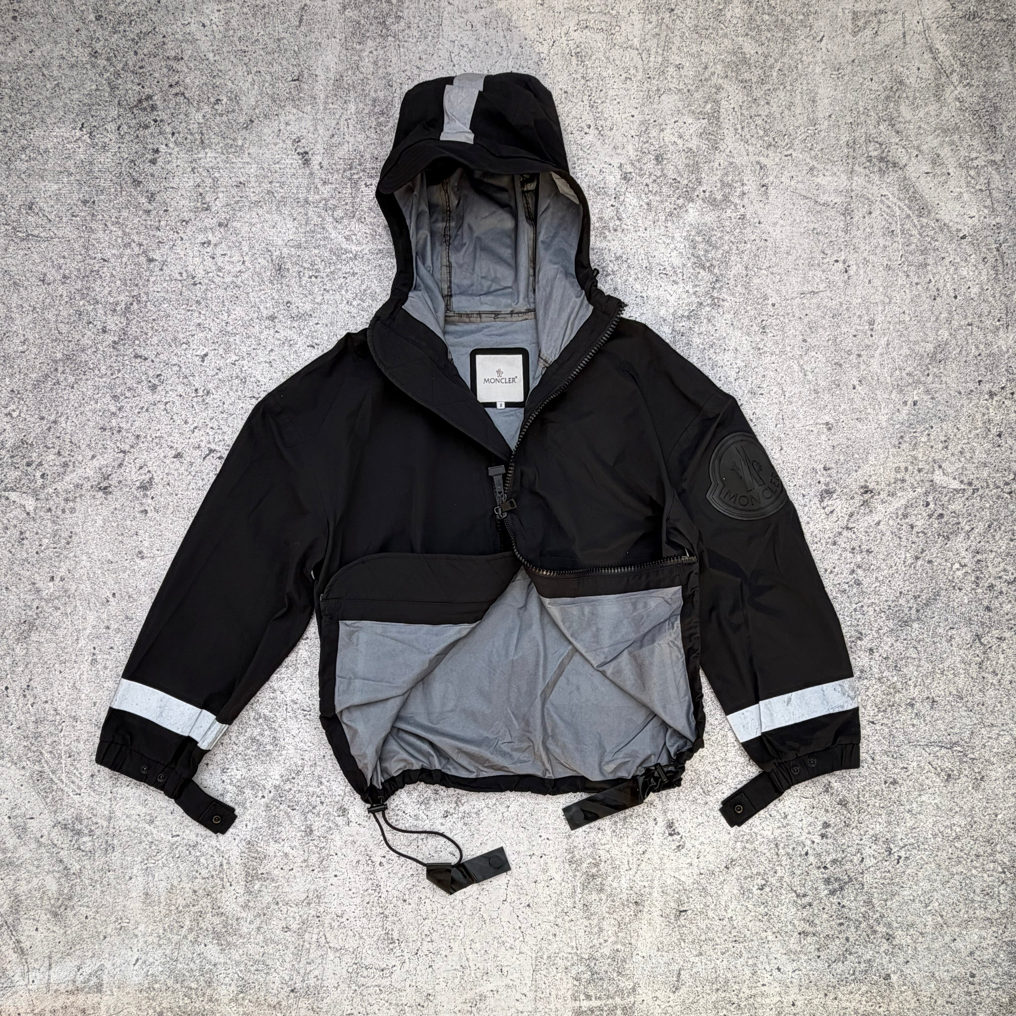 Moncler x Off-White Men’s Reflective Windbreaker Jacket [Medium]