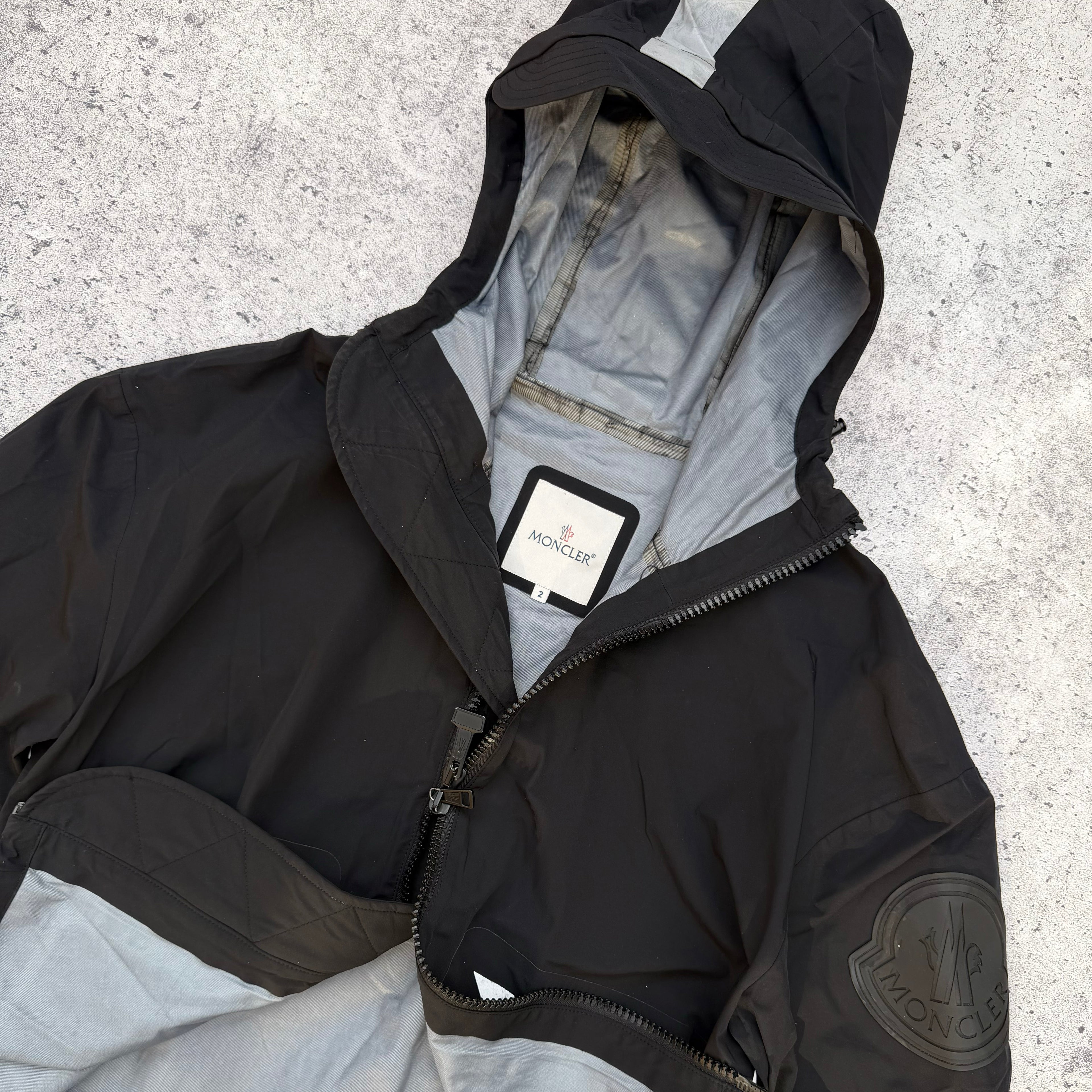 Moncler x Off-White Men’s Reflective Windbreaker Jacket [Medium]