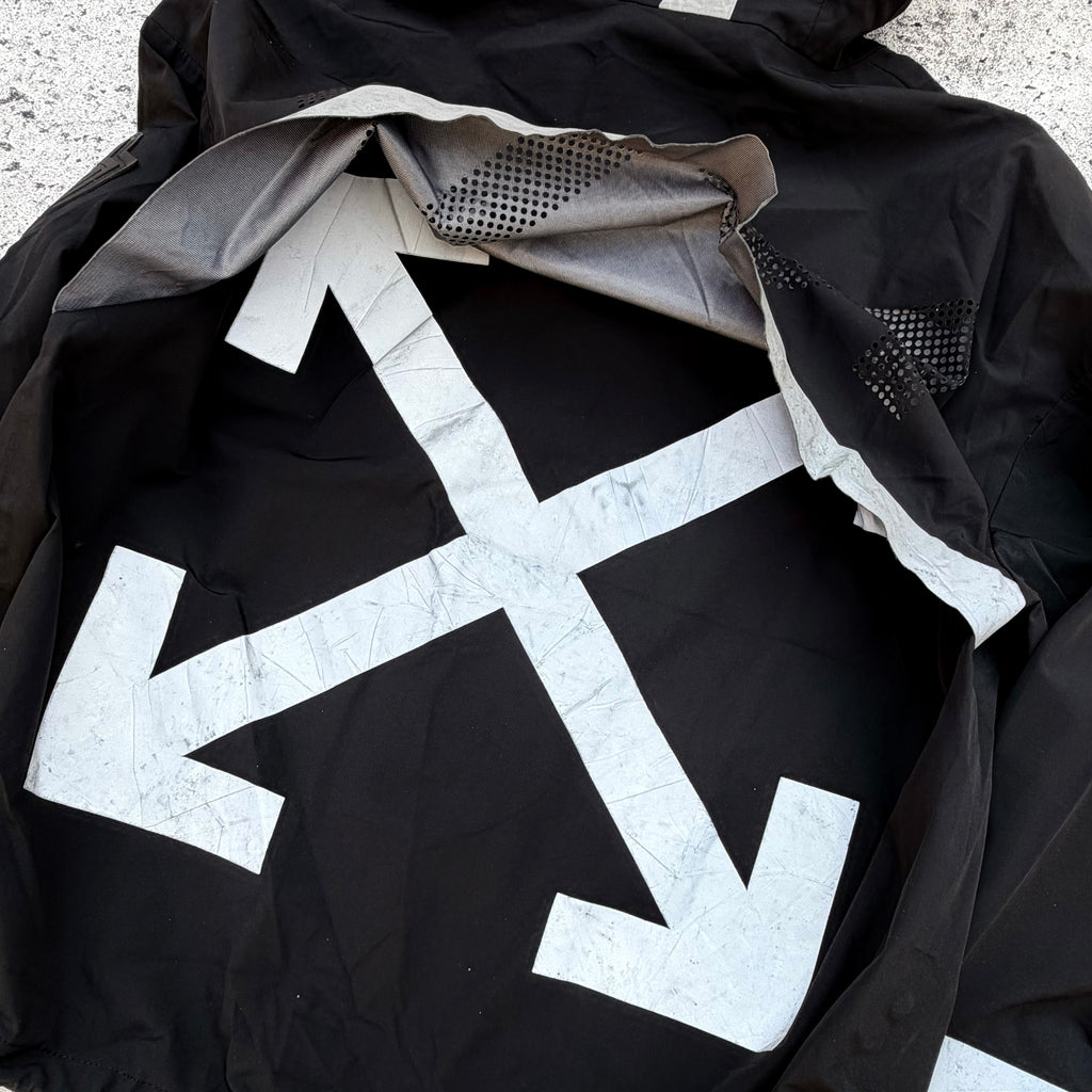 Moncler x Off-White Men’s Reflective Windbreaker Jacket [Medium]