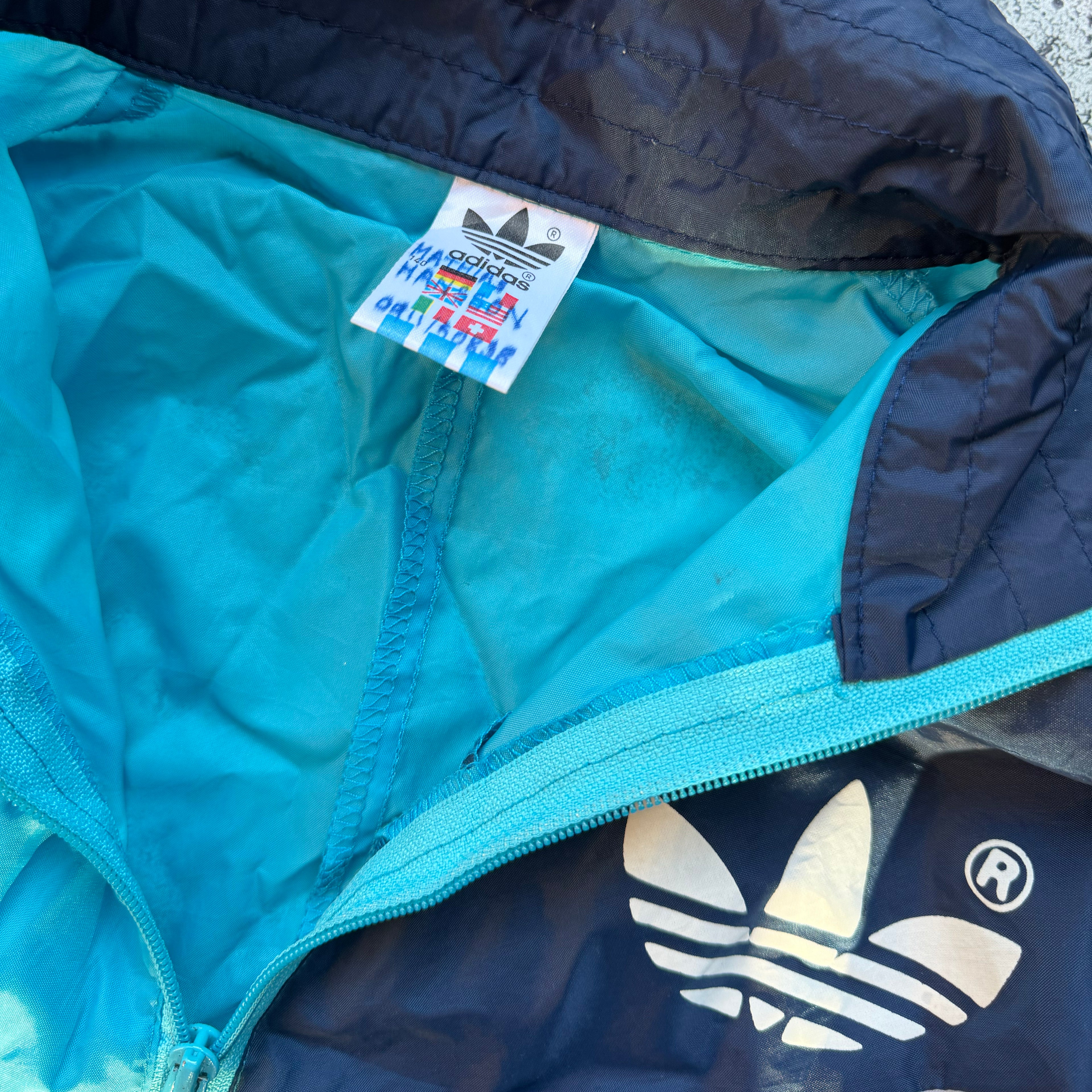 Adidas Vintage Men's Windbreaker Jacket [Small]