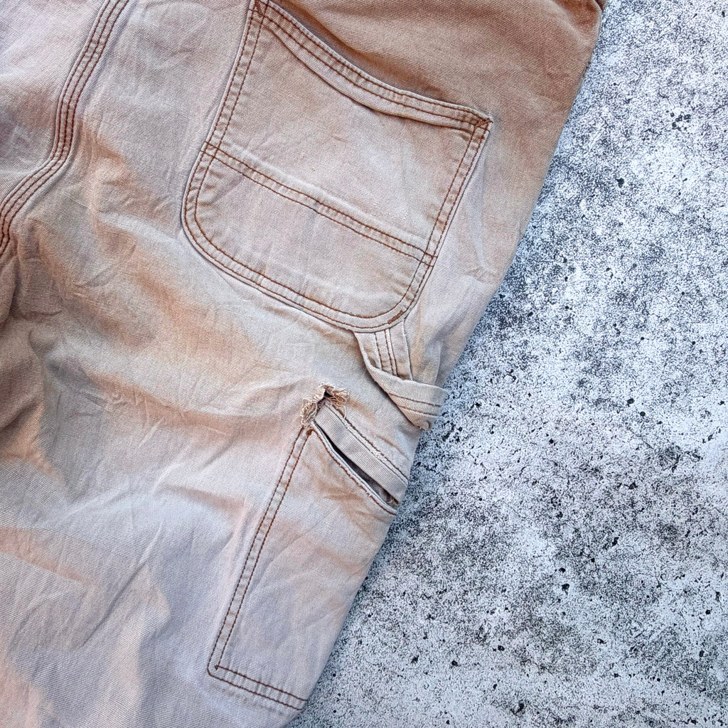 Carhartt Men's Vintage Double Knee Overalls Dungaree [Large-XL]