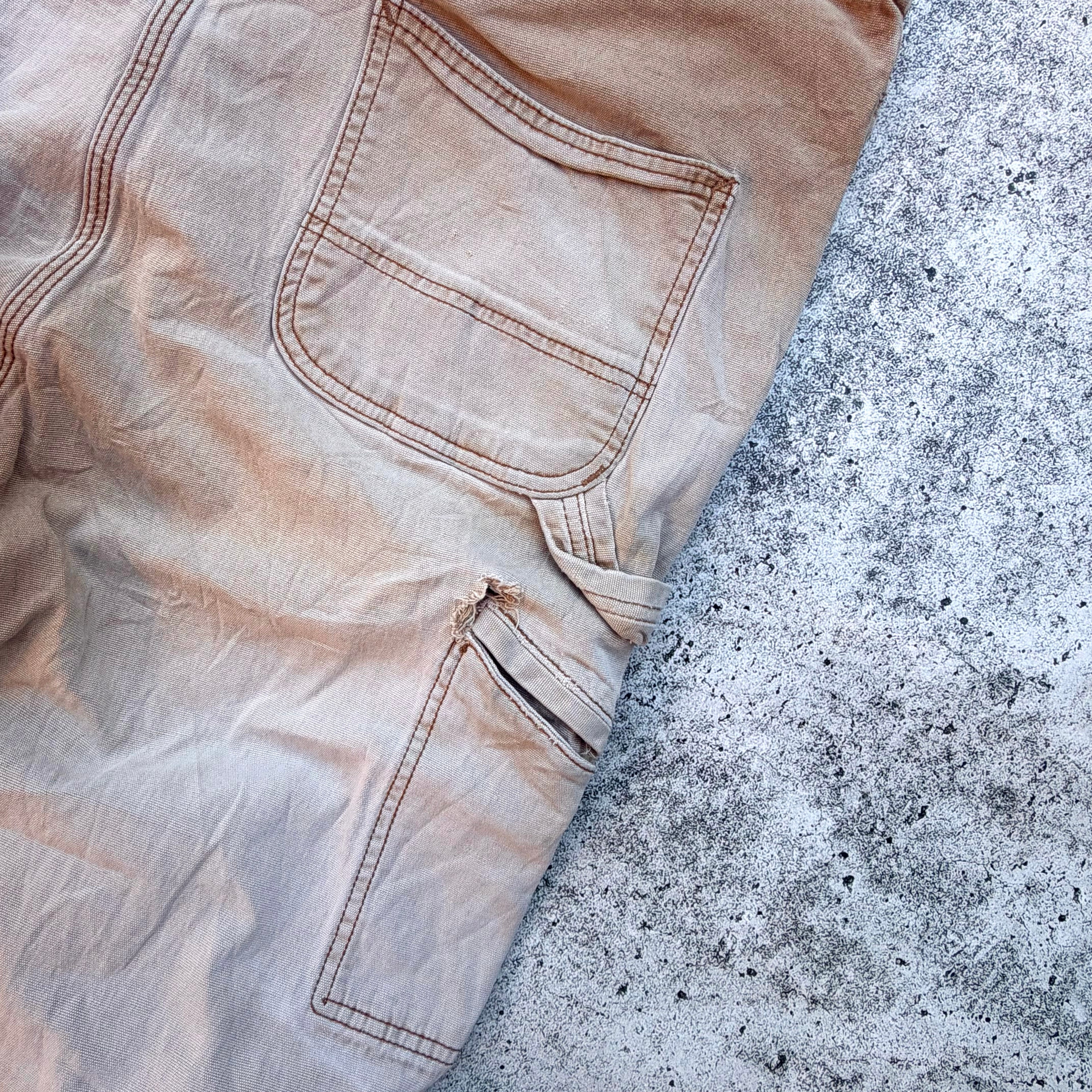 Carhartt Men's Vintage Double Knee Overalls Dungaree [Large-XL]