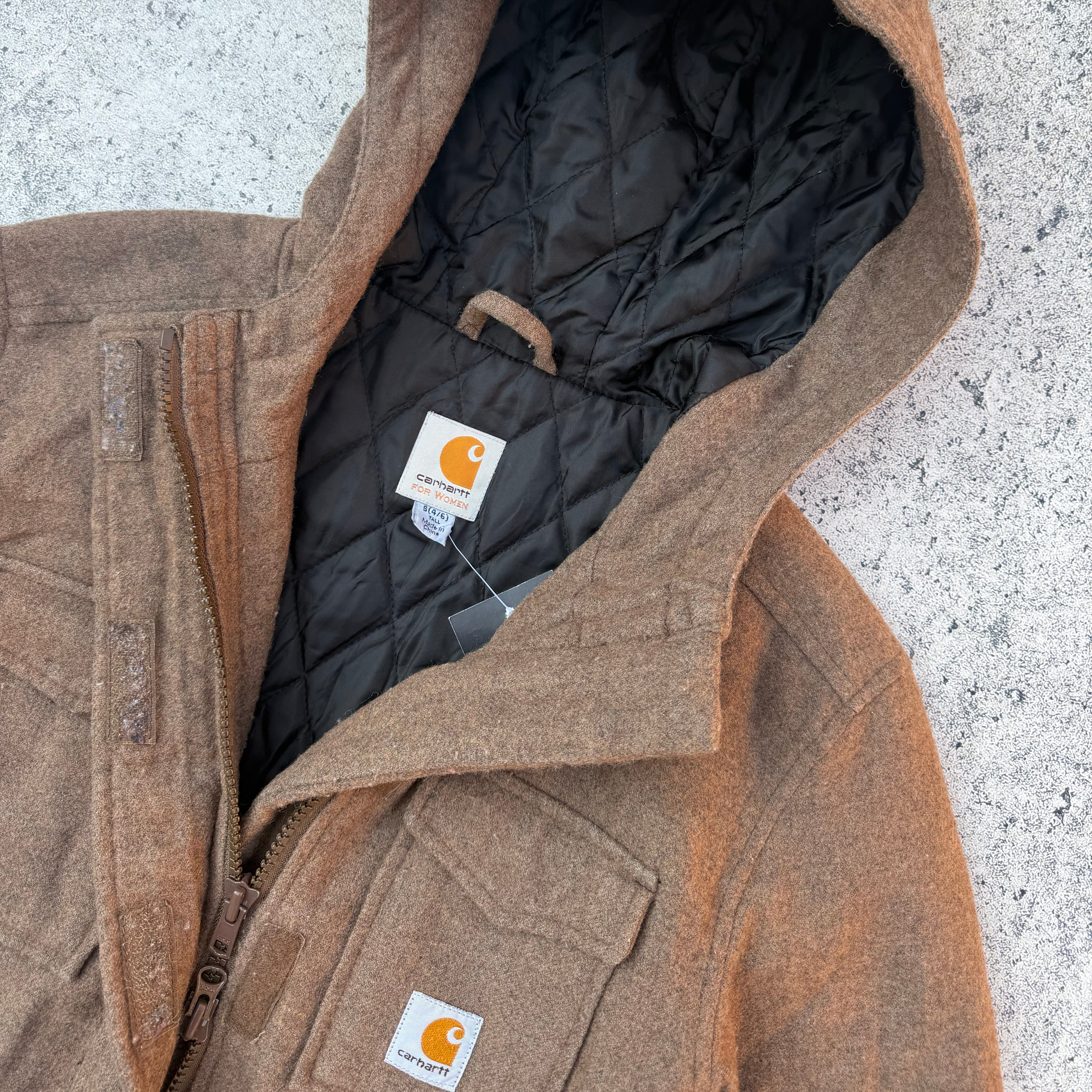 Carhartt Women's Wool Hooded Jacket [Small]
