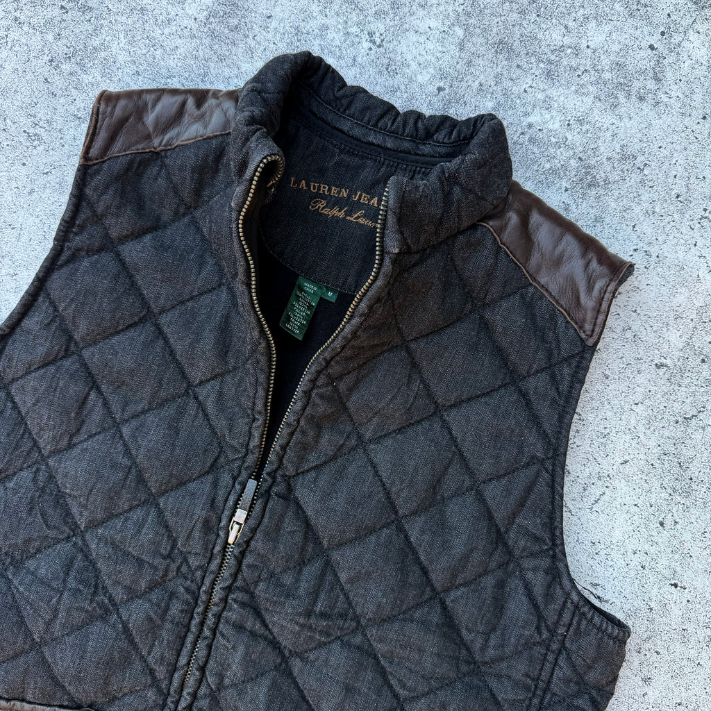Lauren Jeans Co. Ralph Lauren Women's Quilted Vest [Medium]