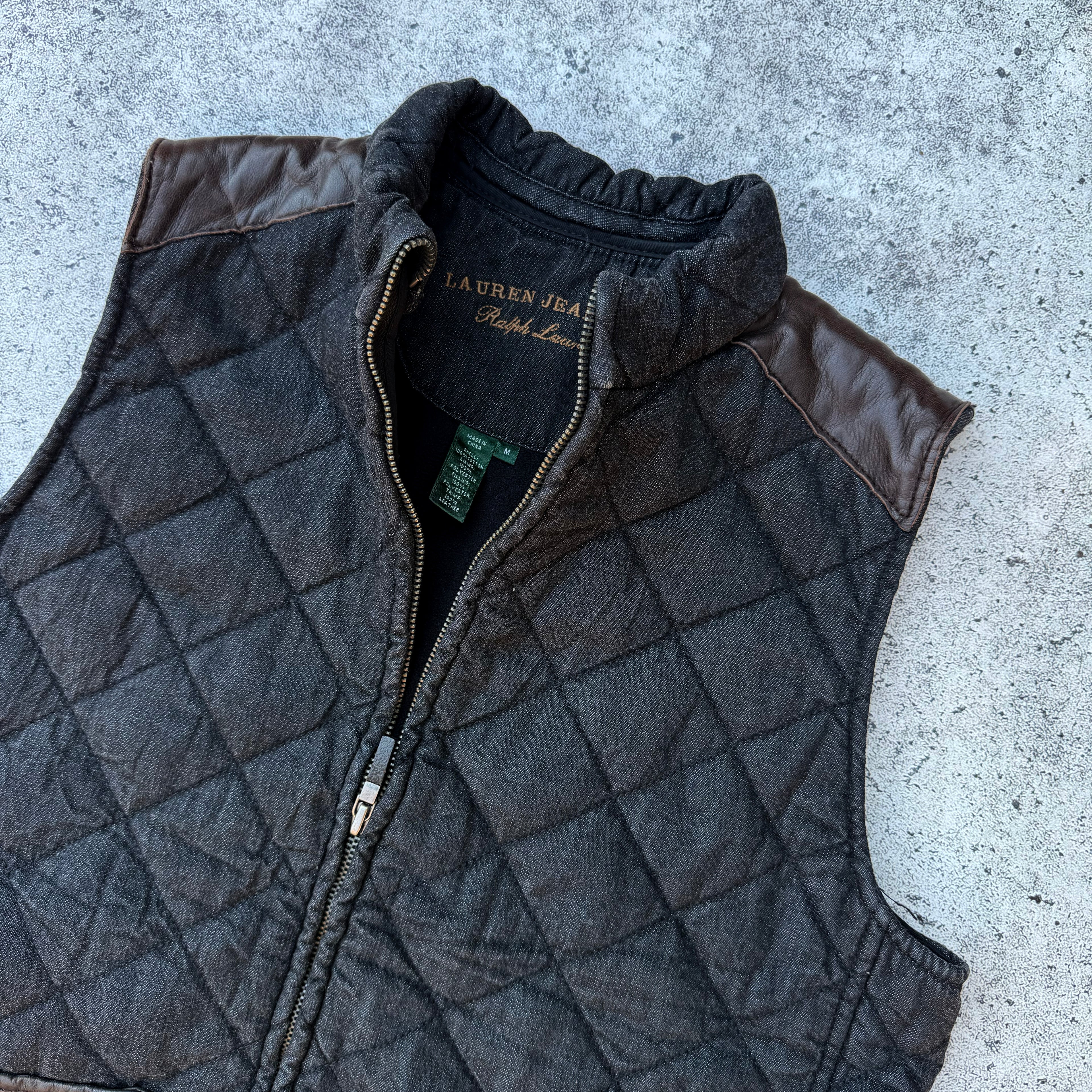 Lauren Jeans Co. Ralph Lauren Women's Quilted Vest [Medium]