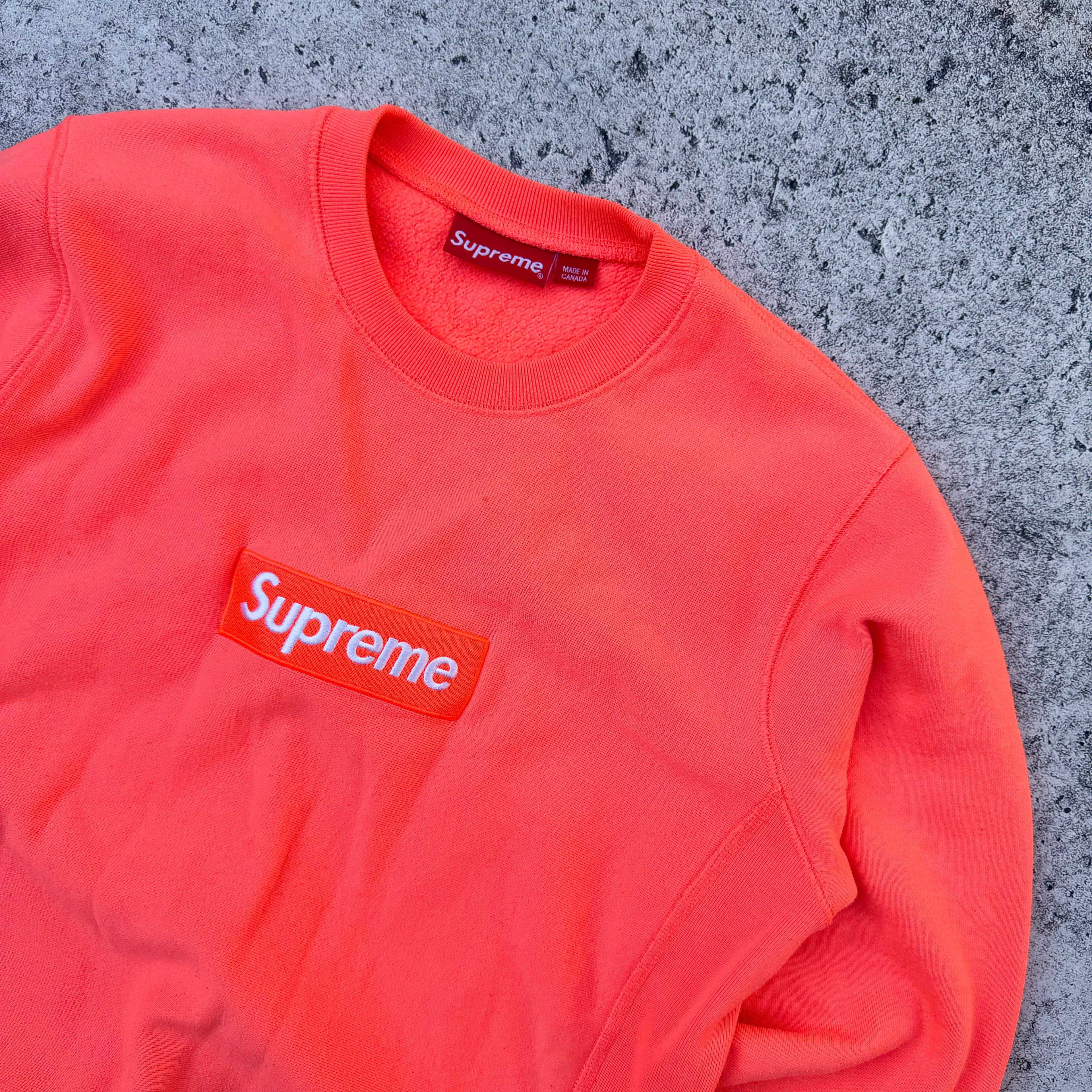 Supreme Box Logo Men's Crewneck Sweater [Small]