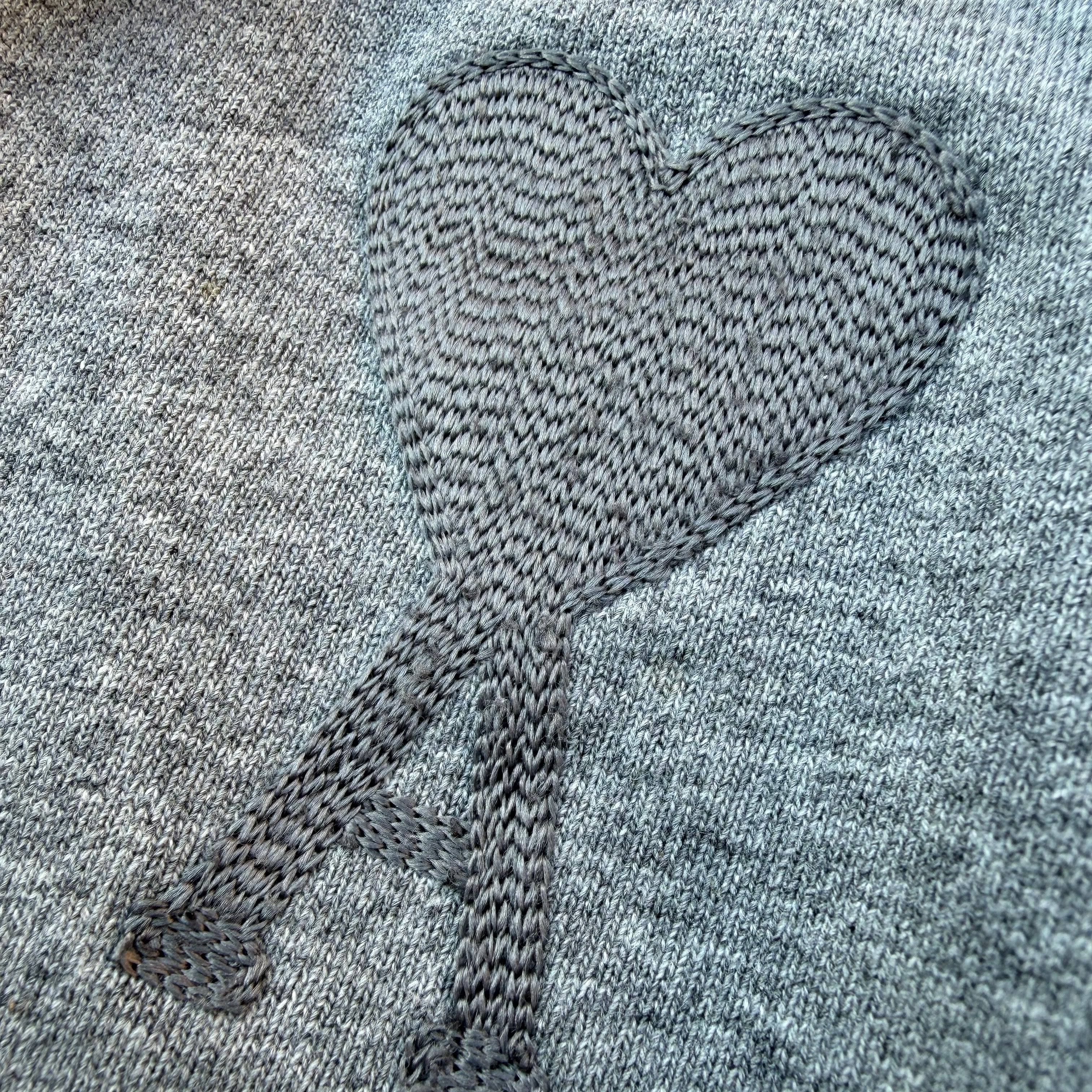 Ami Paris FW22 Ami de Coeur Men's Half-Zip Sweatshirt [Small]