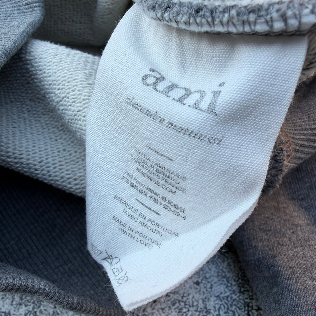 Ami Paris FW22 Ami de Coeur Men's Half-Zip Sweatshirt [Small]