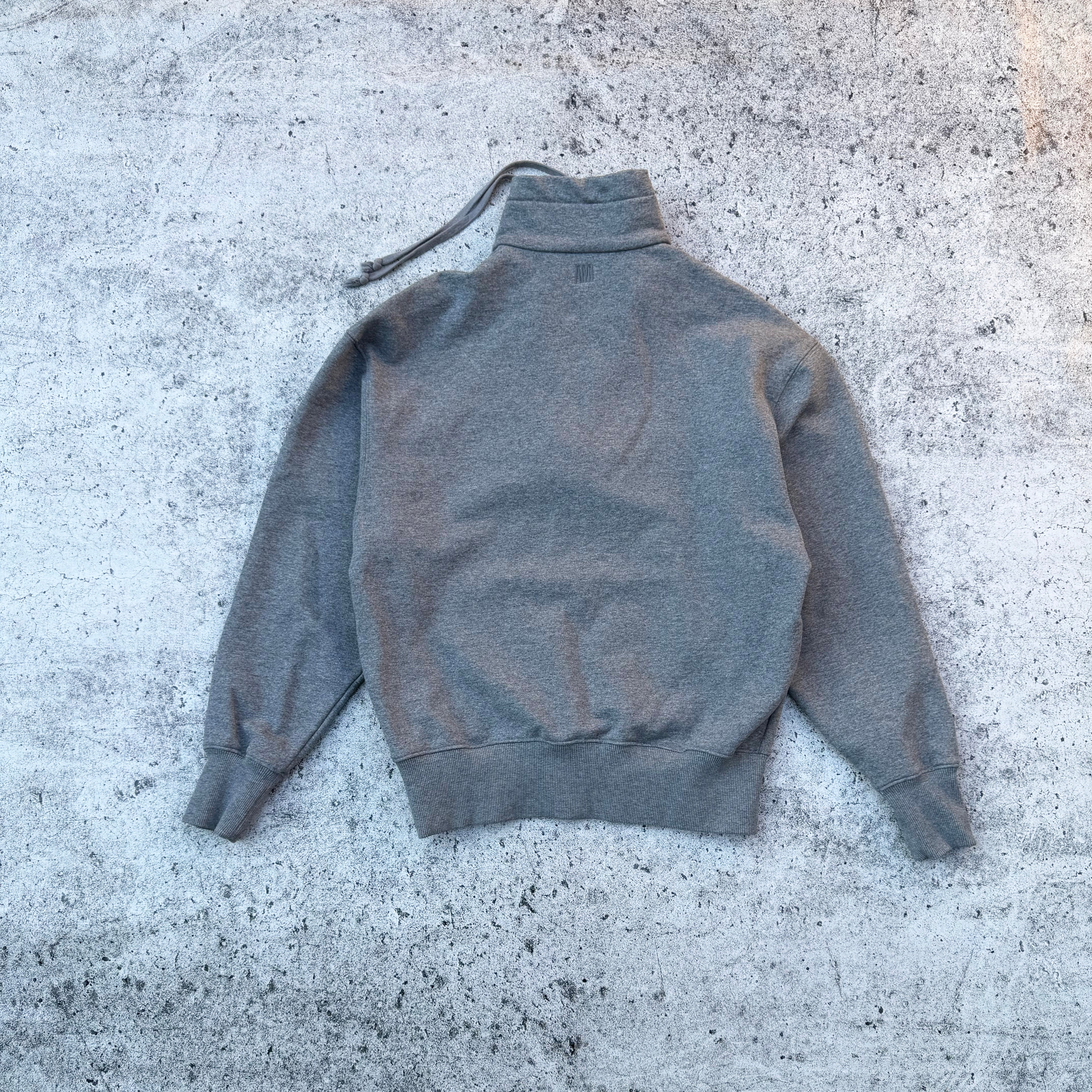 Ami Paris FW22 Ami de Coeur Men's Half-Zip Sweatshirt [Small]