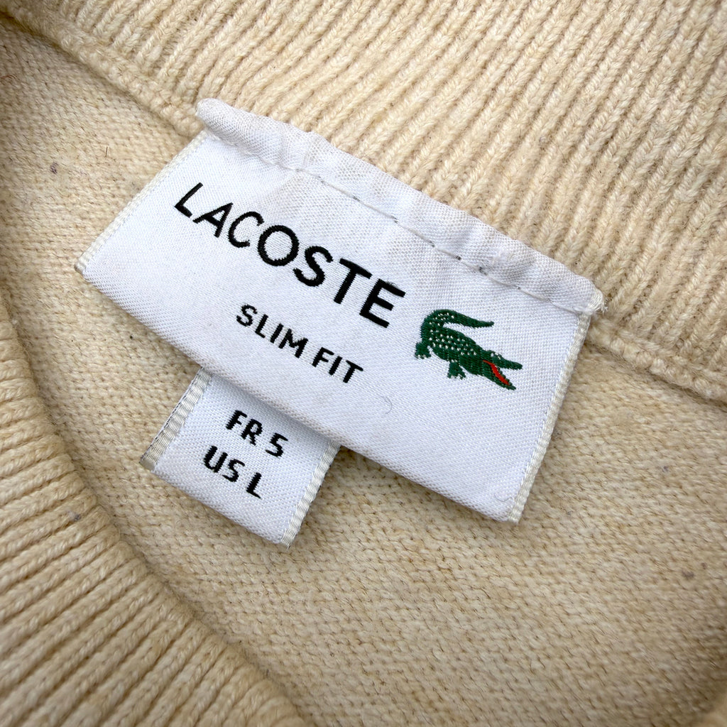 Lacoste Men's High Crewneck Knit Sweater [Large]