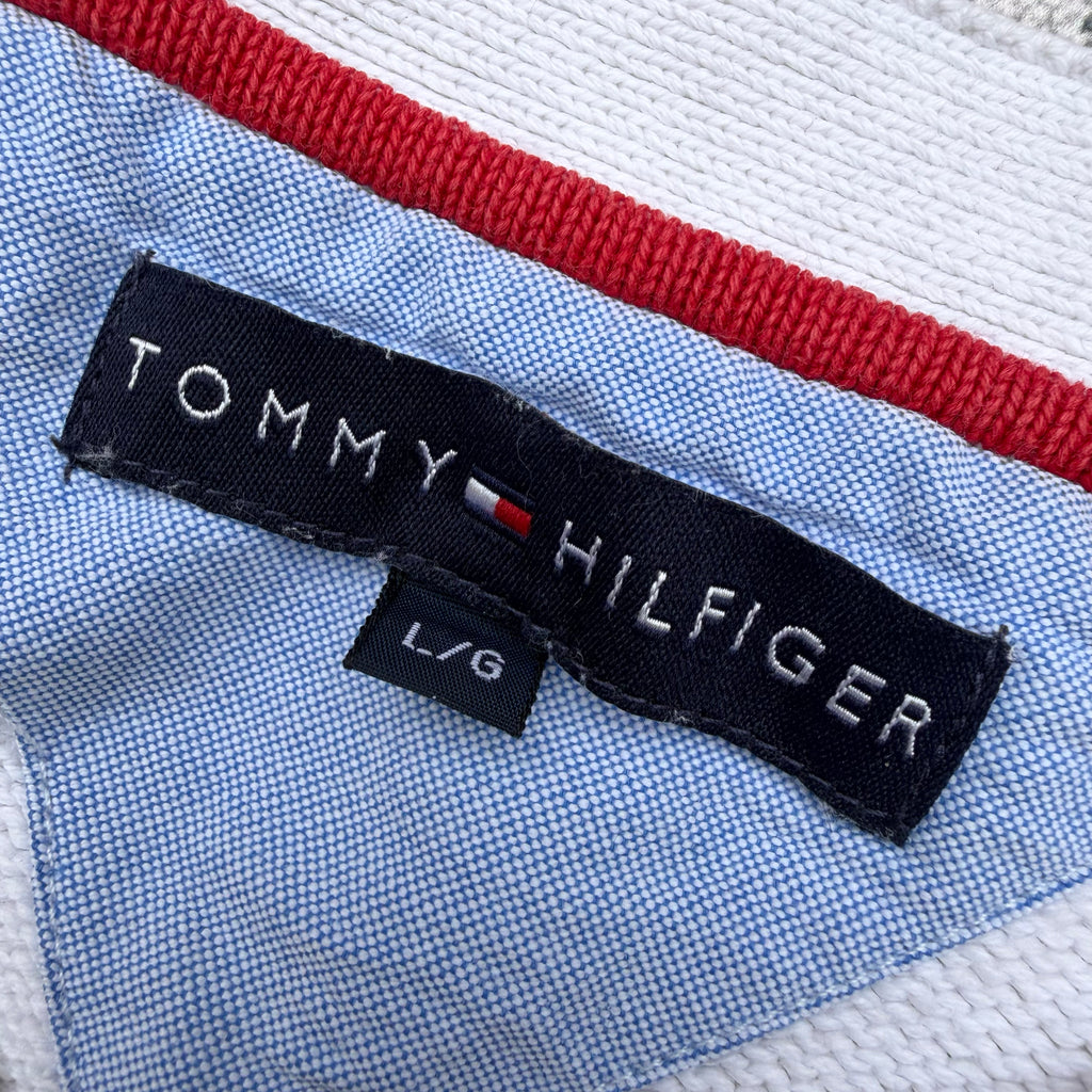Tommy Hilfiger Men's V-neck Knit Sweater [Large]