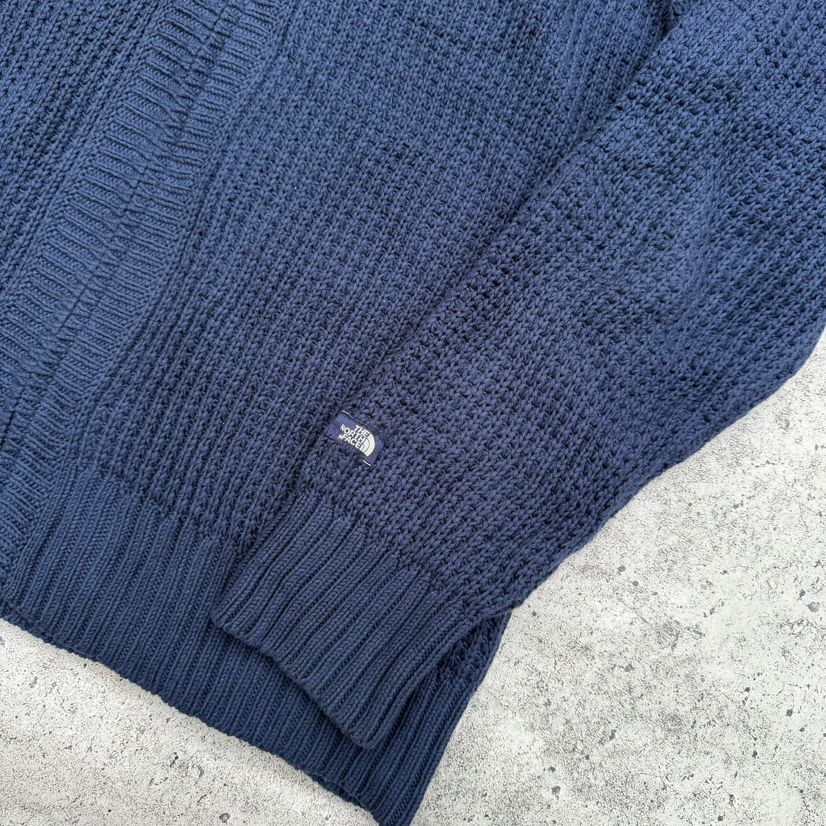 The North Face Men's Full Zip Heavy Knit Cardigan Sweater [XL]
