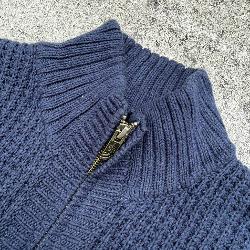The North Face Men's Full Zip Heavy Knit Cardigan Sweater [XL]