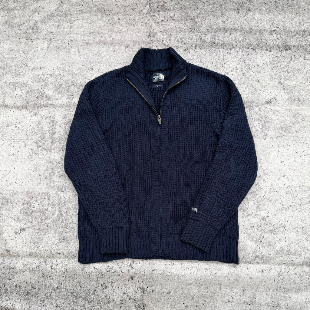 The North Face Men's Full Zip Heavy Knit Cardigan Sweater [XL]