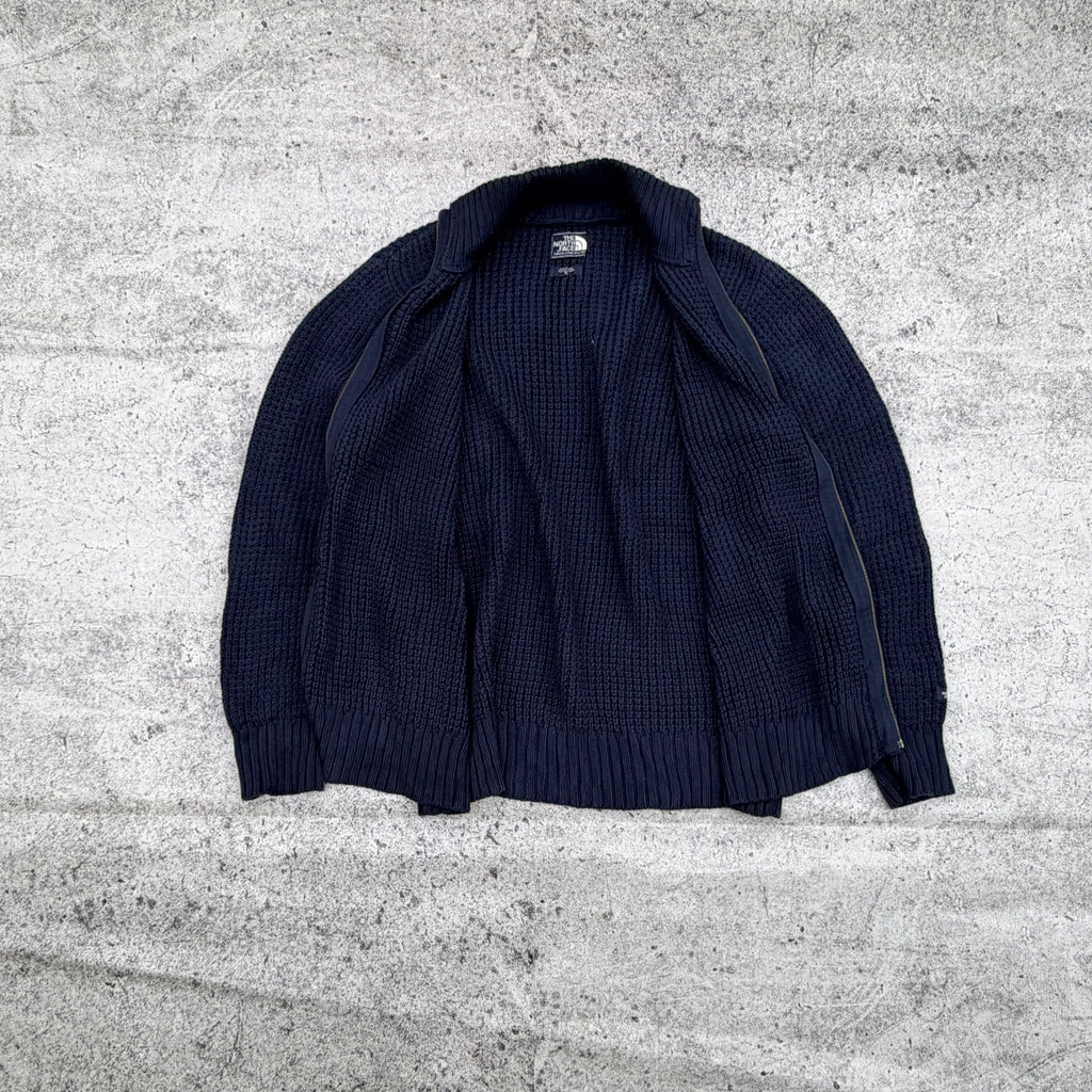 The North Face Men's Full Zip Heavy Knit Cardigan Sweater [XL]