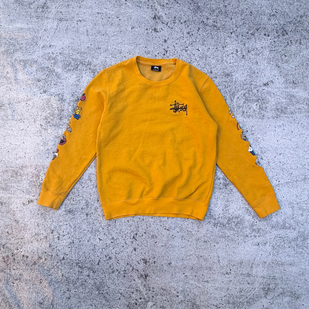 Stussy x Sesame Street Men's Crewneck Sweater [Small]