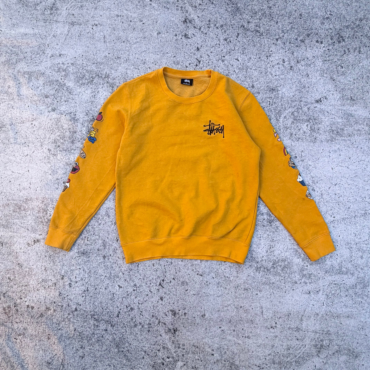 Stussy x Sesame Street Men's Crewneck Sweater [Small]