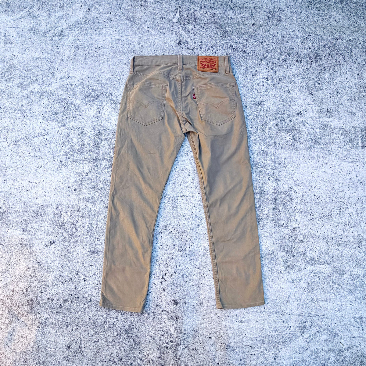 Levi's Mens 502 Regular Taper Fit Pants [W28, L32]