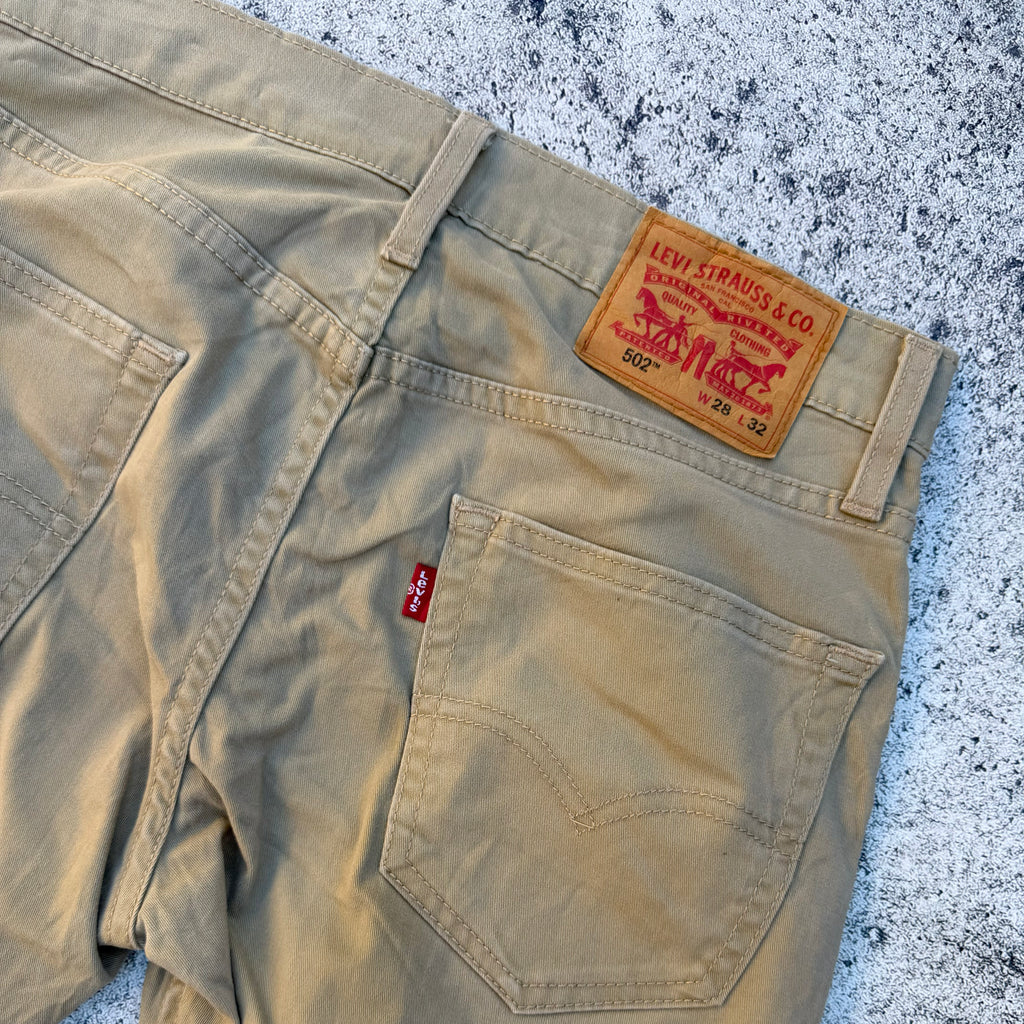 Levi's Mens 502 Regular Taper Fit Pants [W28, L32]