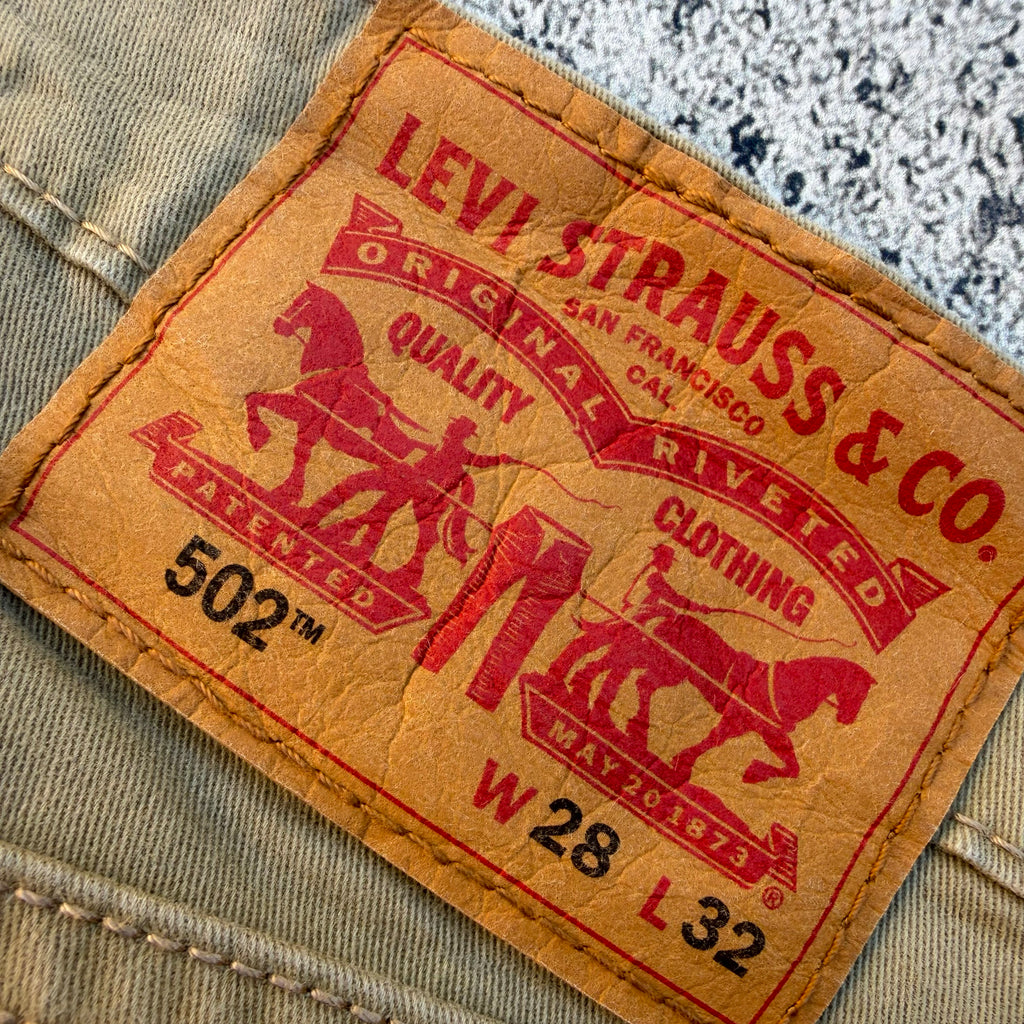 Levi's Mens 502 Regular Taper Fit Pants [W28, L32]