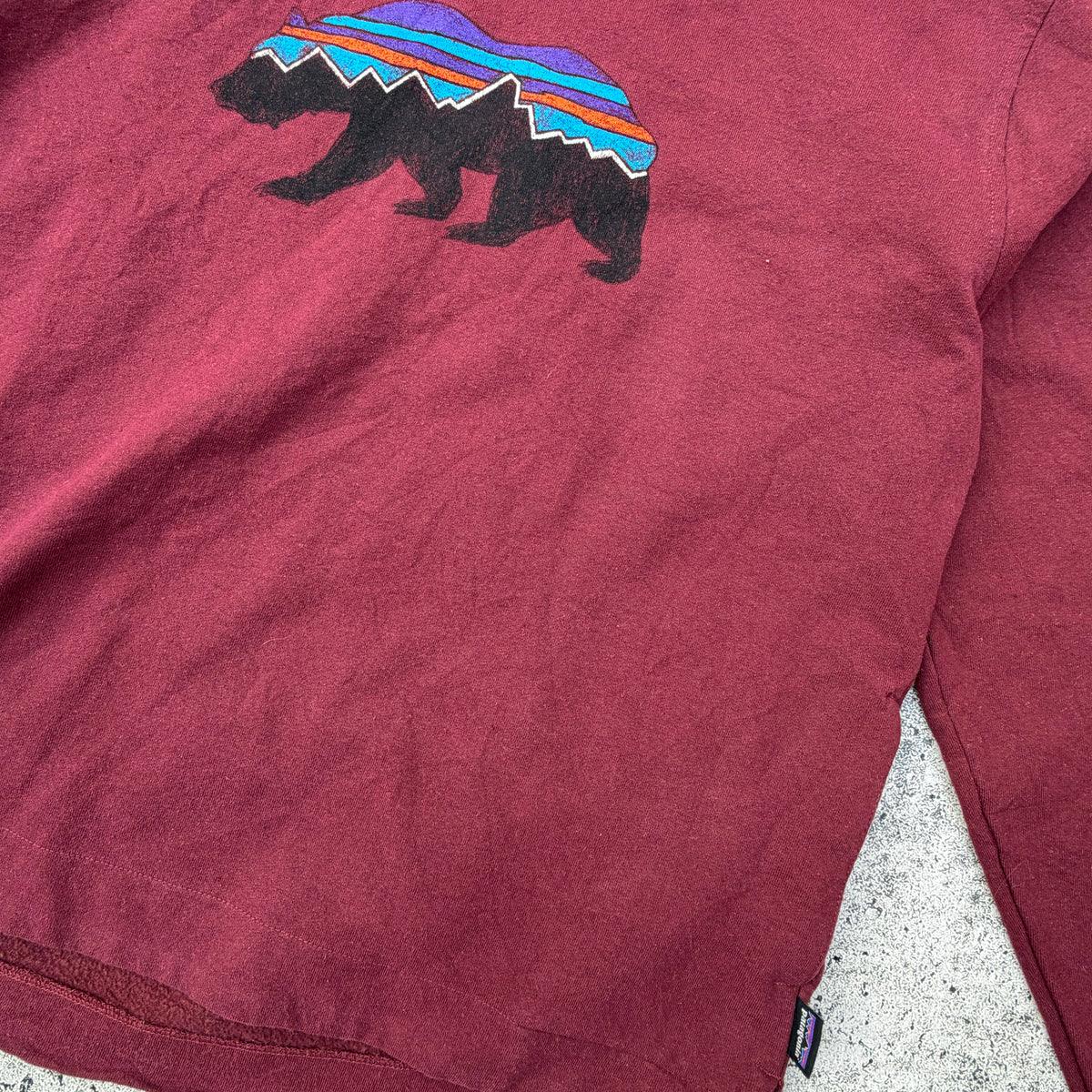 Patagonia Women's Fitz Roy Bear Uprisal Hoody Sweater [Large]
