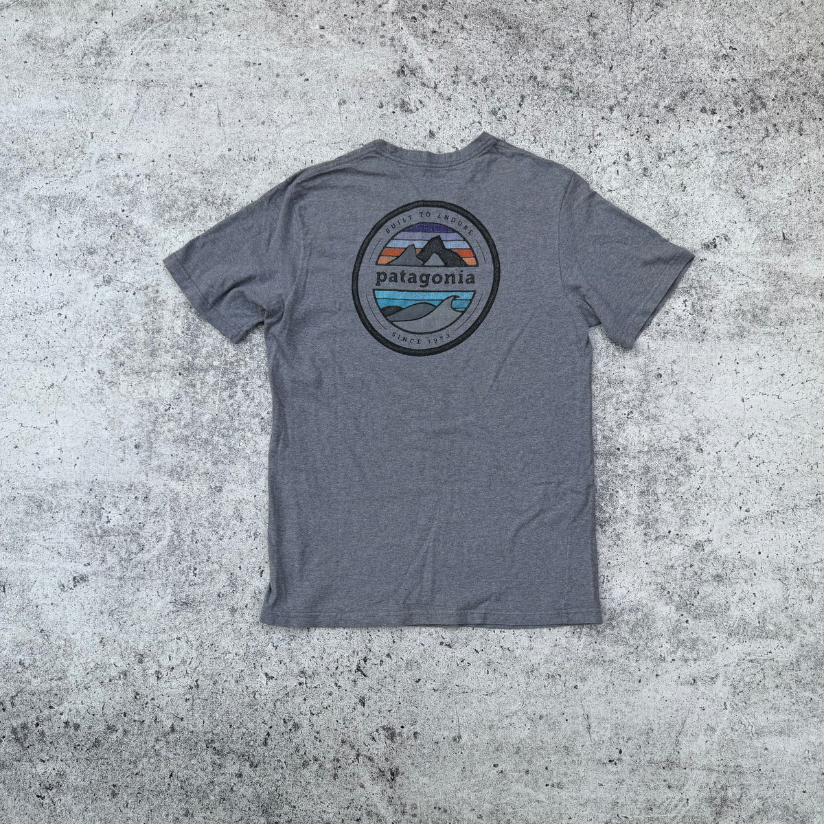 Patagonia Rivet Men’s Logo Organic Cotton T-Shirt [Medium]