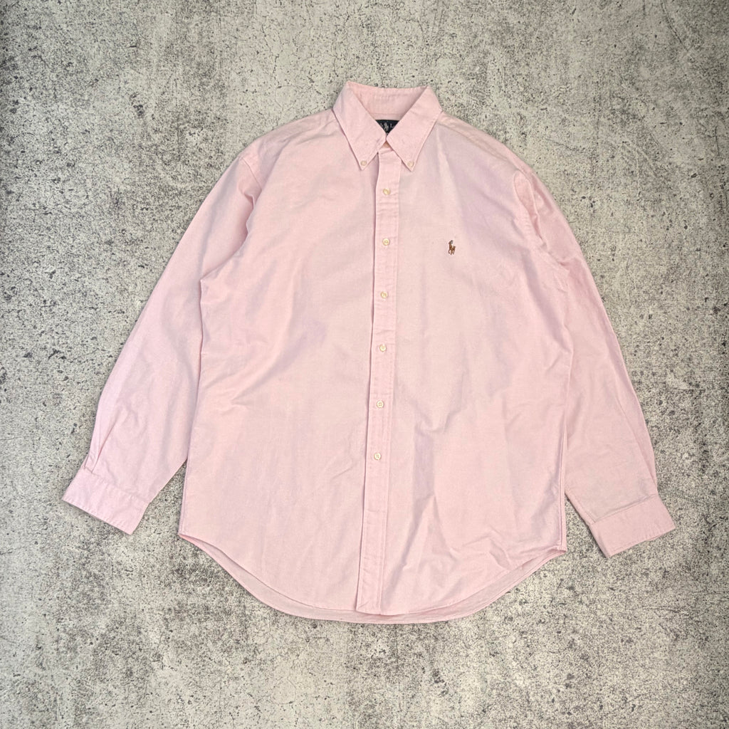 Vintage Polo Ralph Lauren Yarmouth Men's Long Sleeve Shirt [XL]