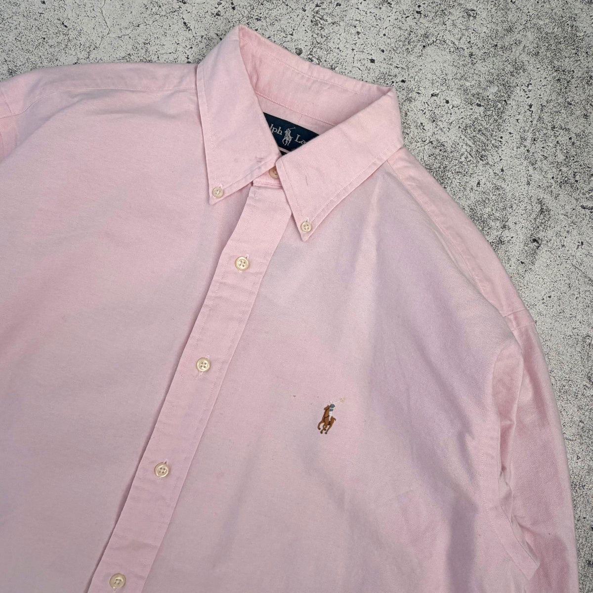 Vintage Polo Ralph Lauren Yarmouth Men's Long Sleeve Shirt [XL]