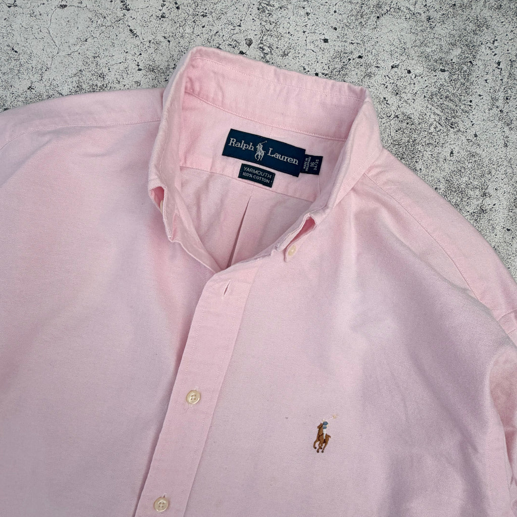 Vintage Polo Ralph Lauren Yarmouth Men's Long Sleeve Shirt [XL]