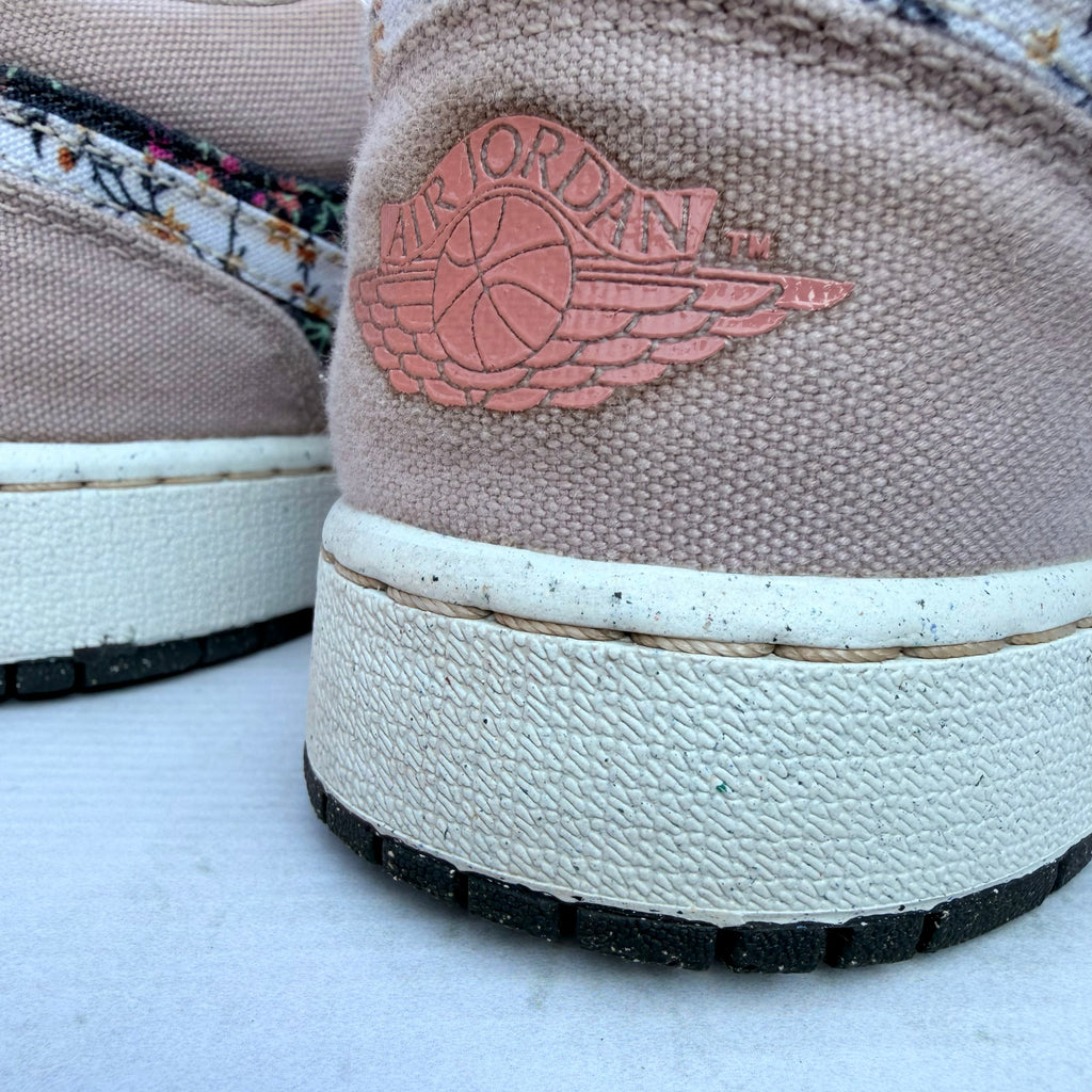 Nike Air Jordan 1 Low SE 'Floral' Women's Sneakers [6UK]