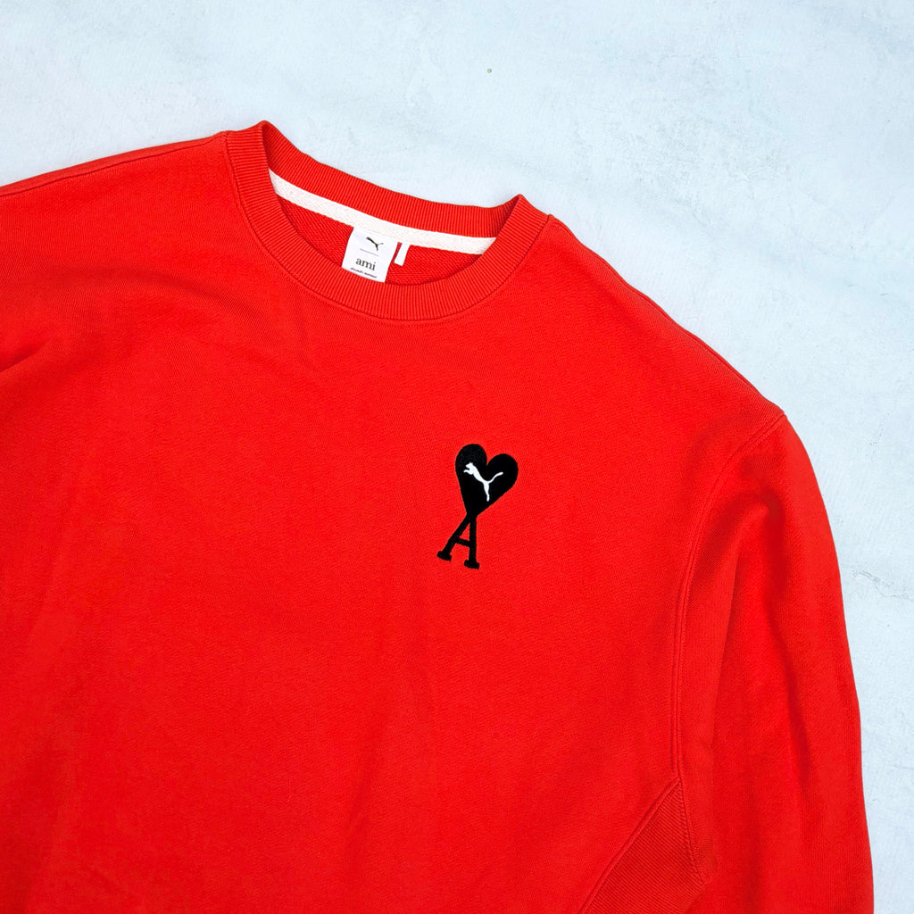 Puma x AMI Crewneck Men's Sweatshirt [XL]