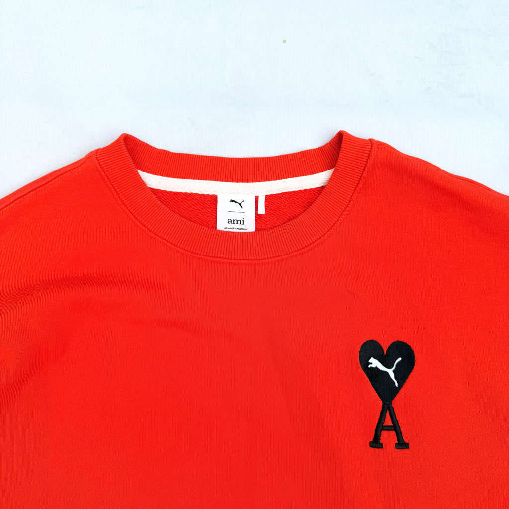 Puma x AMI Crewneck Men's Sweatshirt [XL]