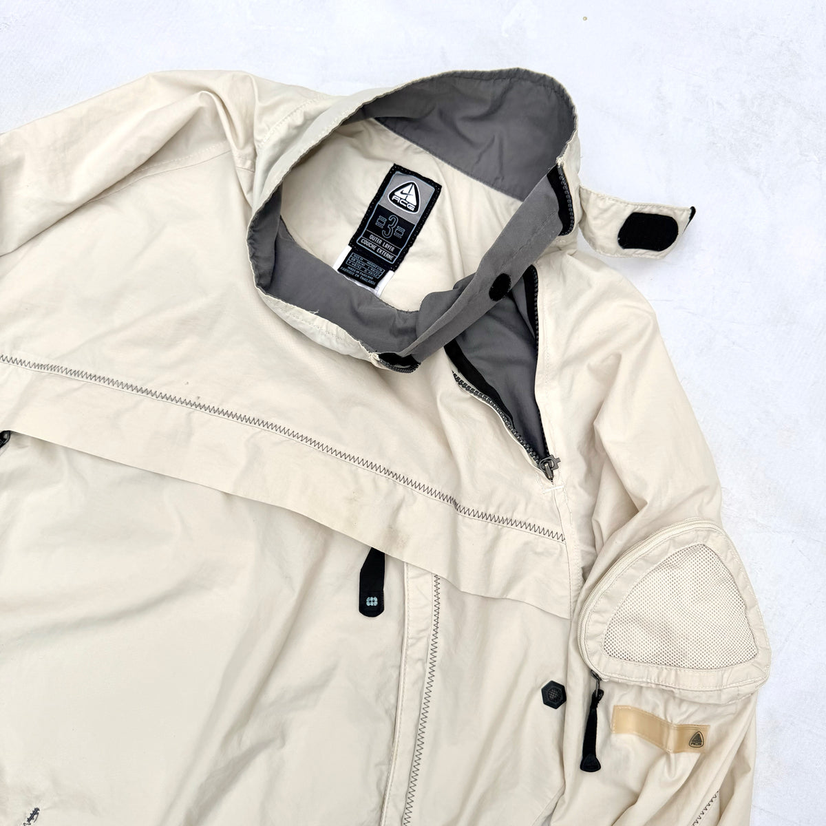 Vintage Nike ACG Asymmetric Kayak Packable Men's Jacket [Medium]
