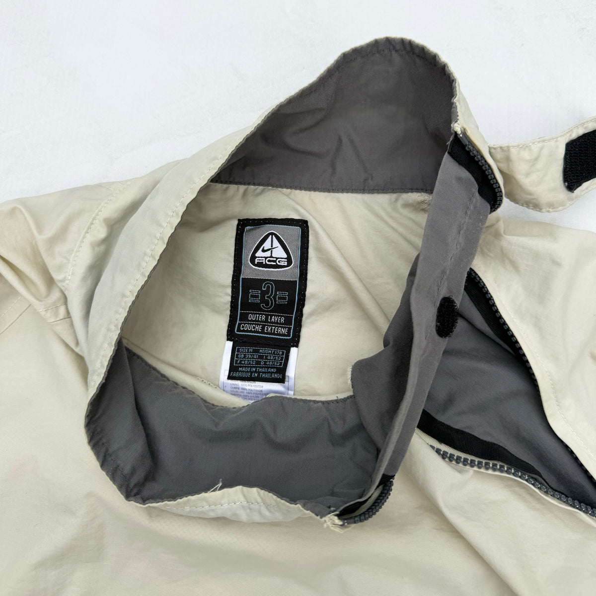 Vintage Nike ACG Asymmetric Kayak Packable Men's Jacket [Medium]