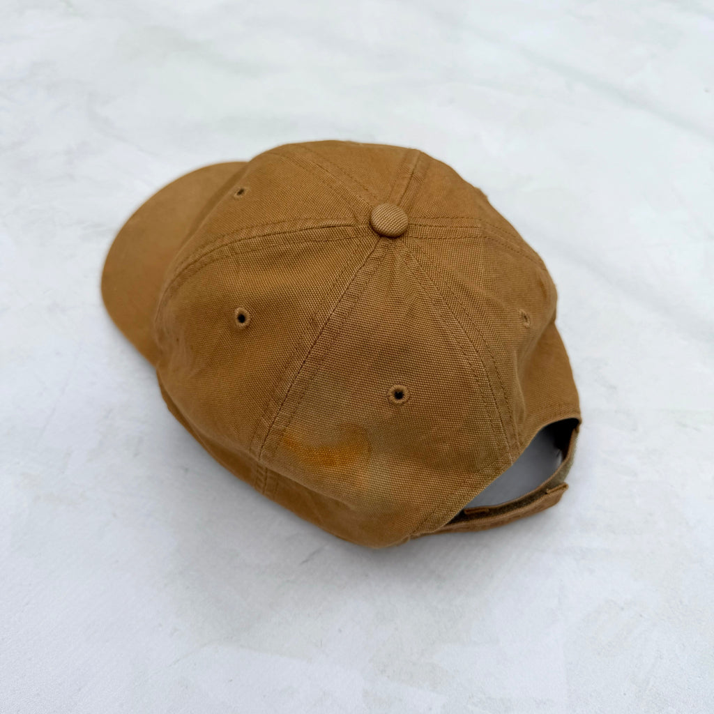 Carhartt Canvas Adjustable Cap, Leather Logo [One Size]