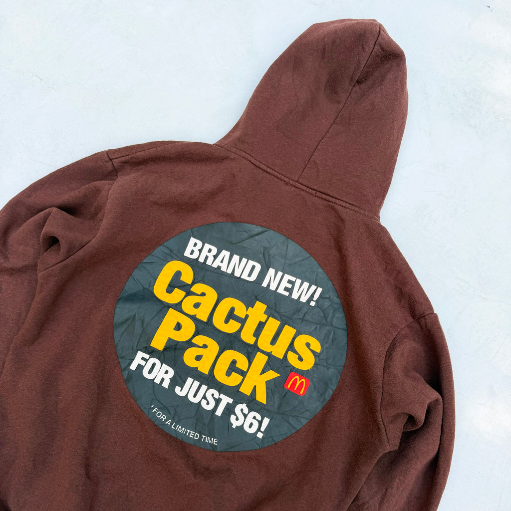 Travis Scott x McDonald's Cactus Pack Sticker Unisex Hoodie [Small]