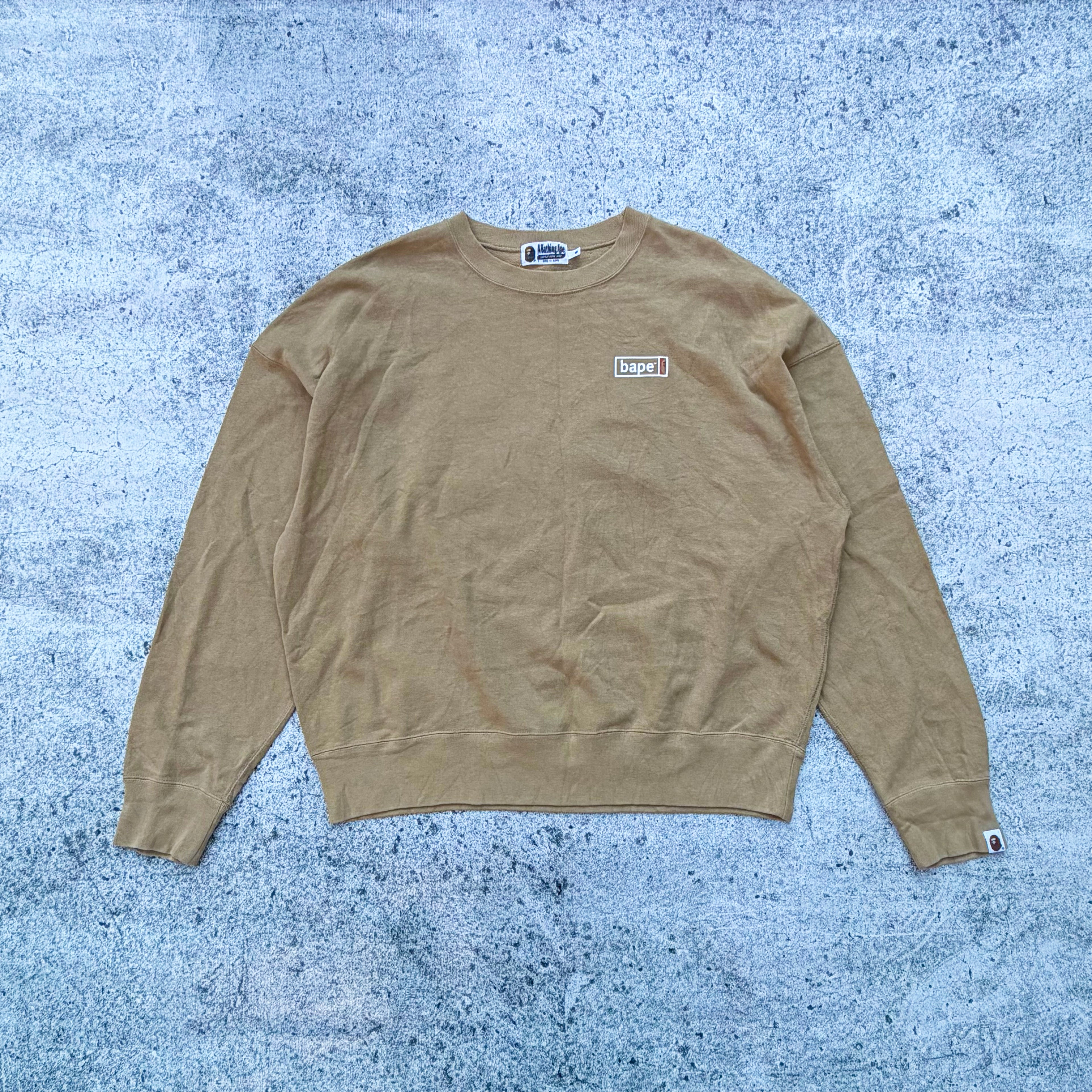 BAPE Big Ape Head Digital Mosaic Crewneck Sweater