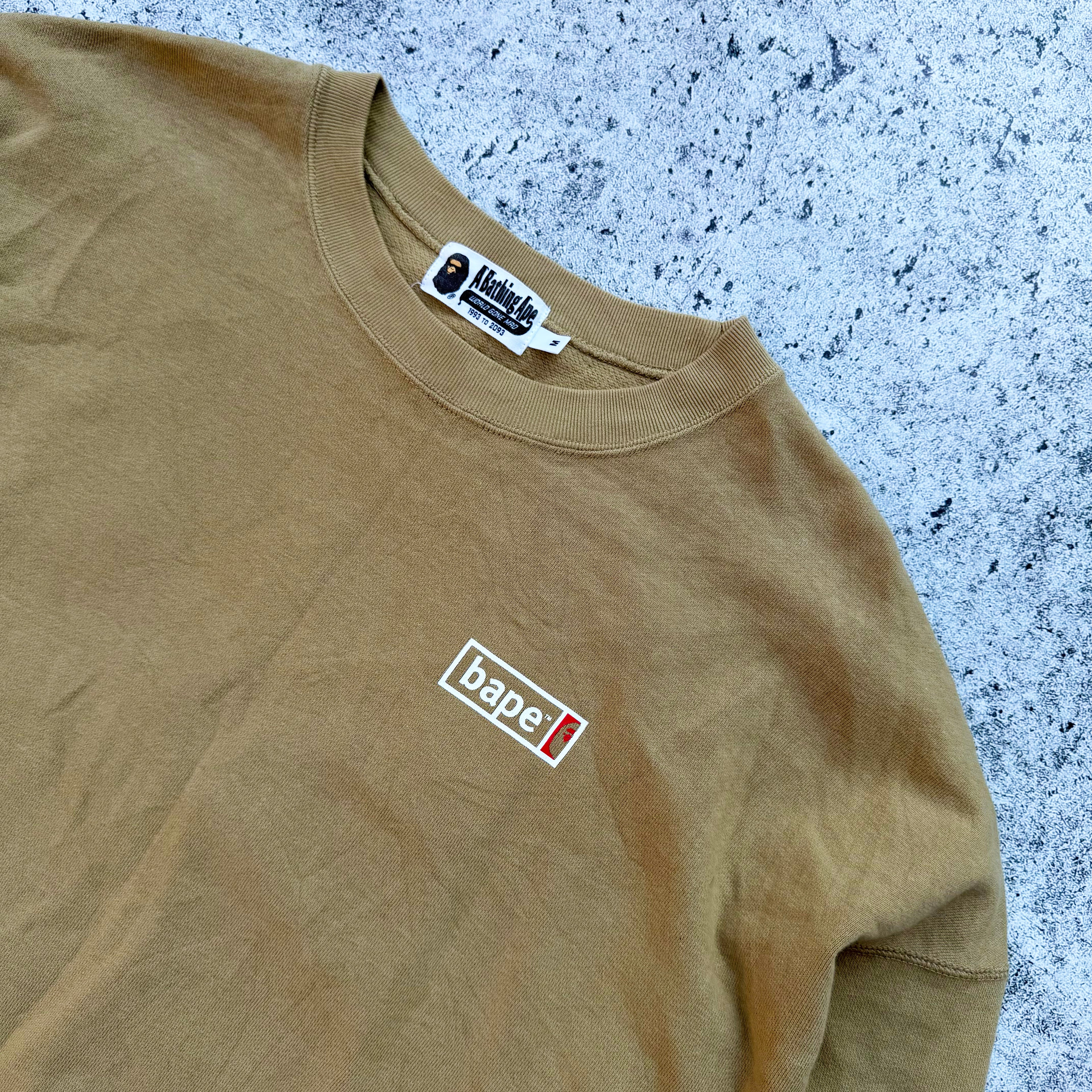 BAPE Big Ape Head Digital Mosaic Crewneck Sweater