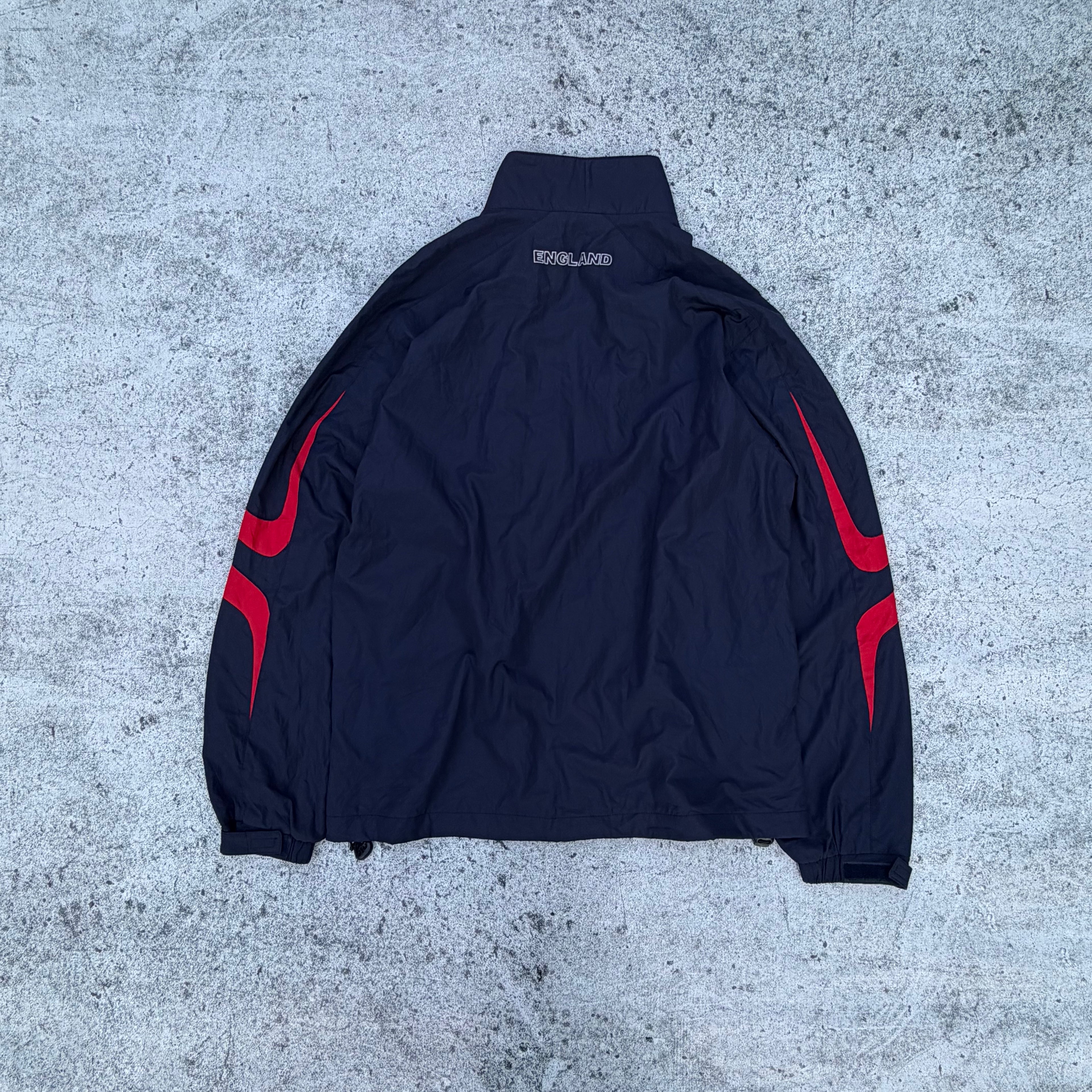 Umbro 2004-2005 England Vintage Track Jacket