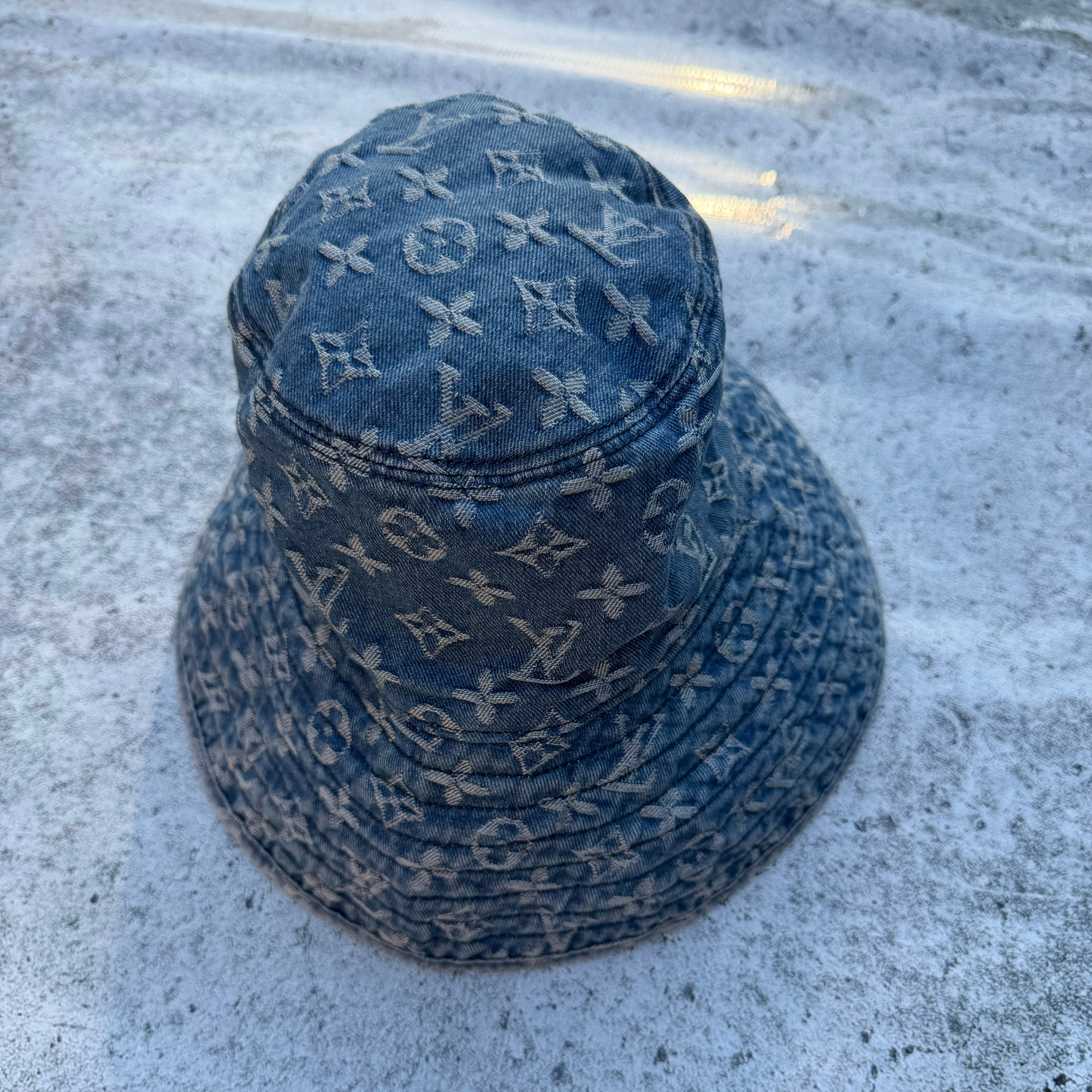 Louis Vuitton Women's Denim Bucket Hat