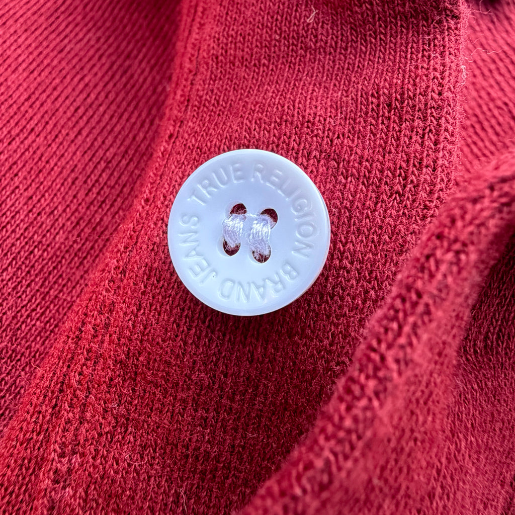 True Religion LS Rugby Pullover