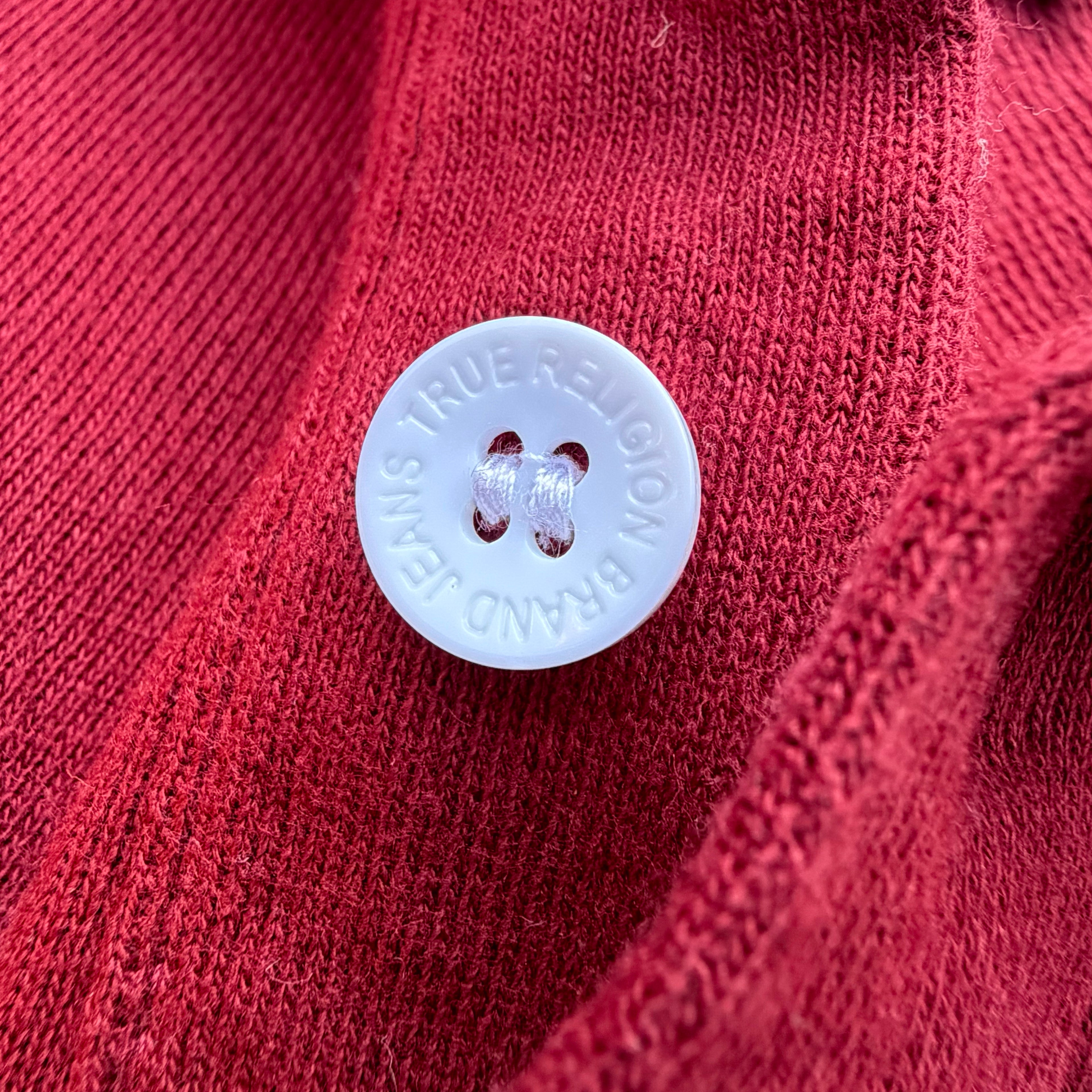 True Religion LS Rugby Pullover