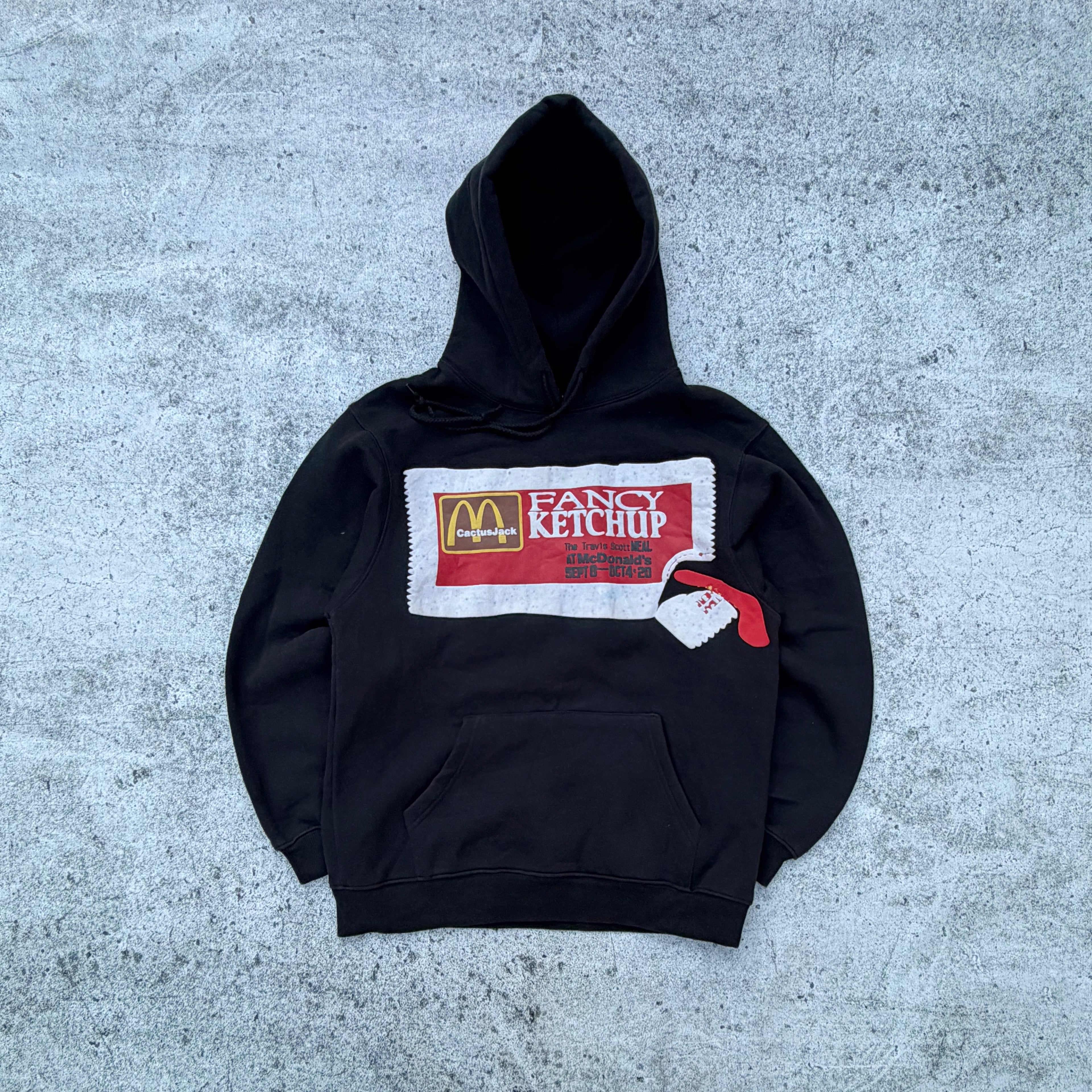 Cactus Jack Travis Scott McDonald's Fancy Ketchup Hoodie Sweater