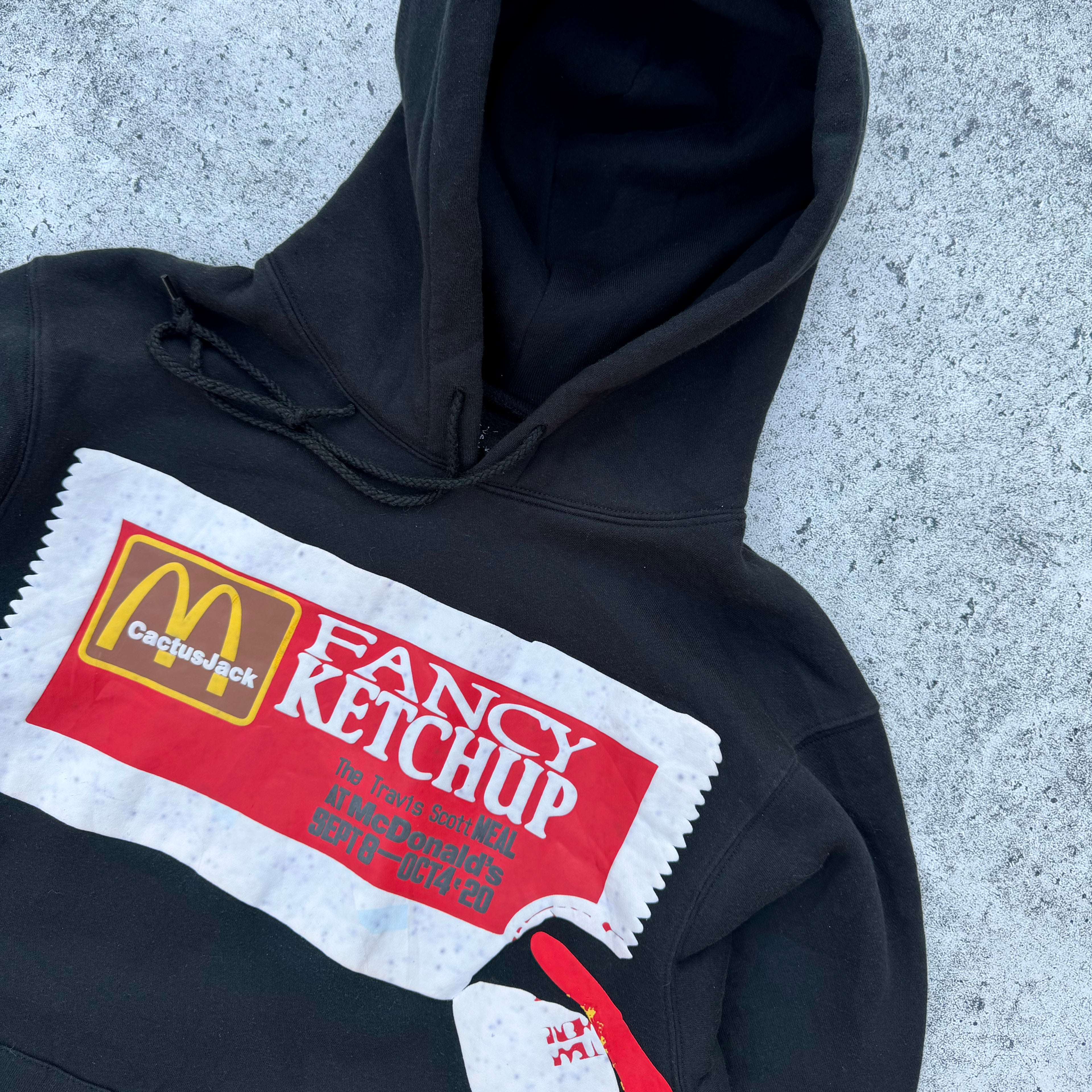 Cactus Jack Travis Scott McDonald's Fancy Ketchup Hoodie Sweater