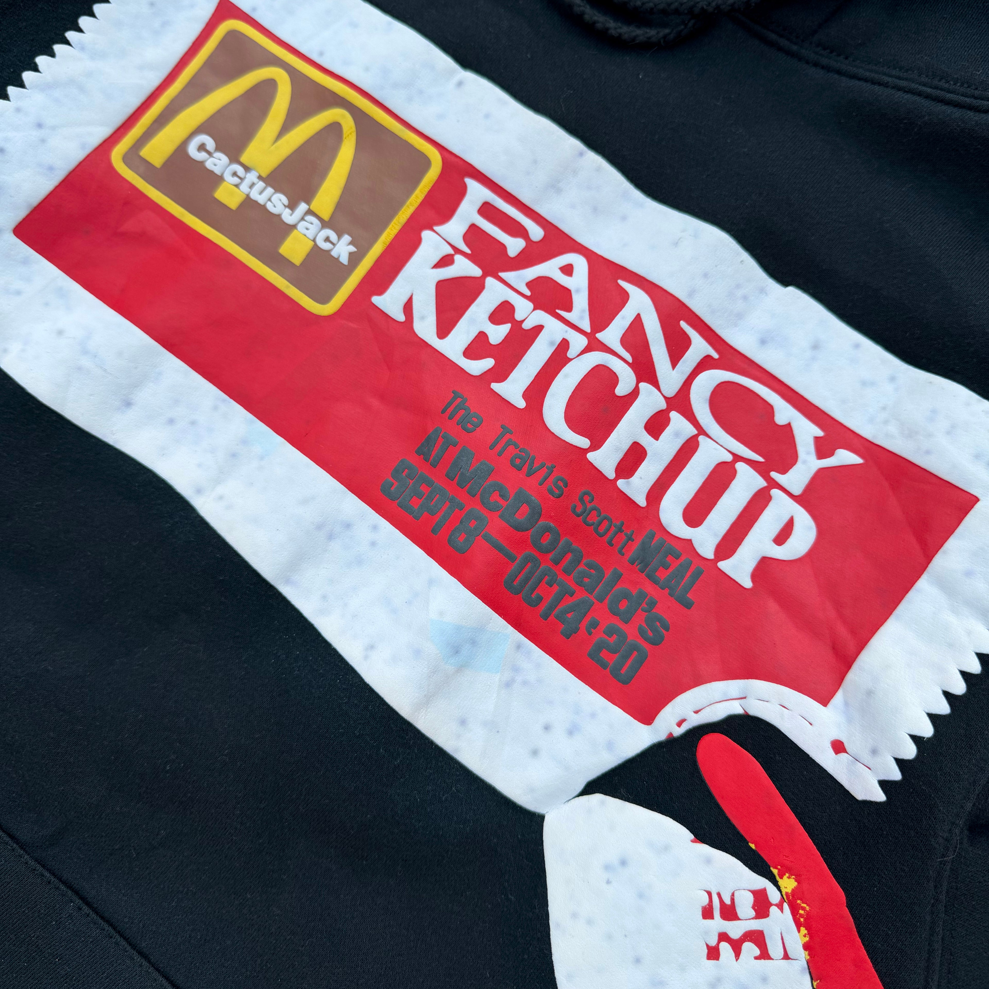 Cactus Jack Travis Scott McDonald's Fancy Ketchup Hoodie Sweater