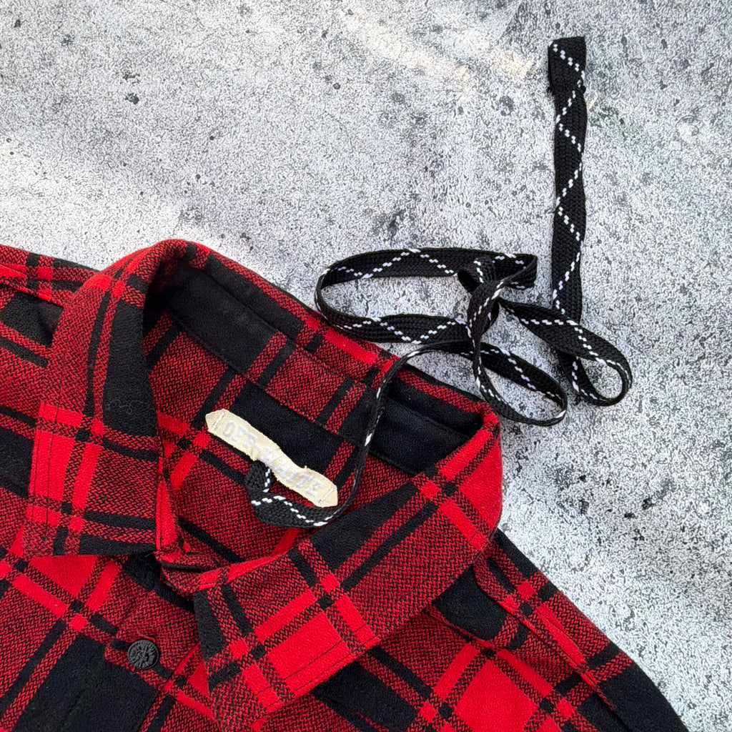 Off-White Tartan Flannel Shirt