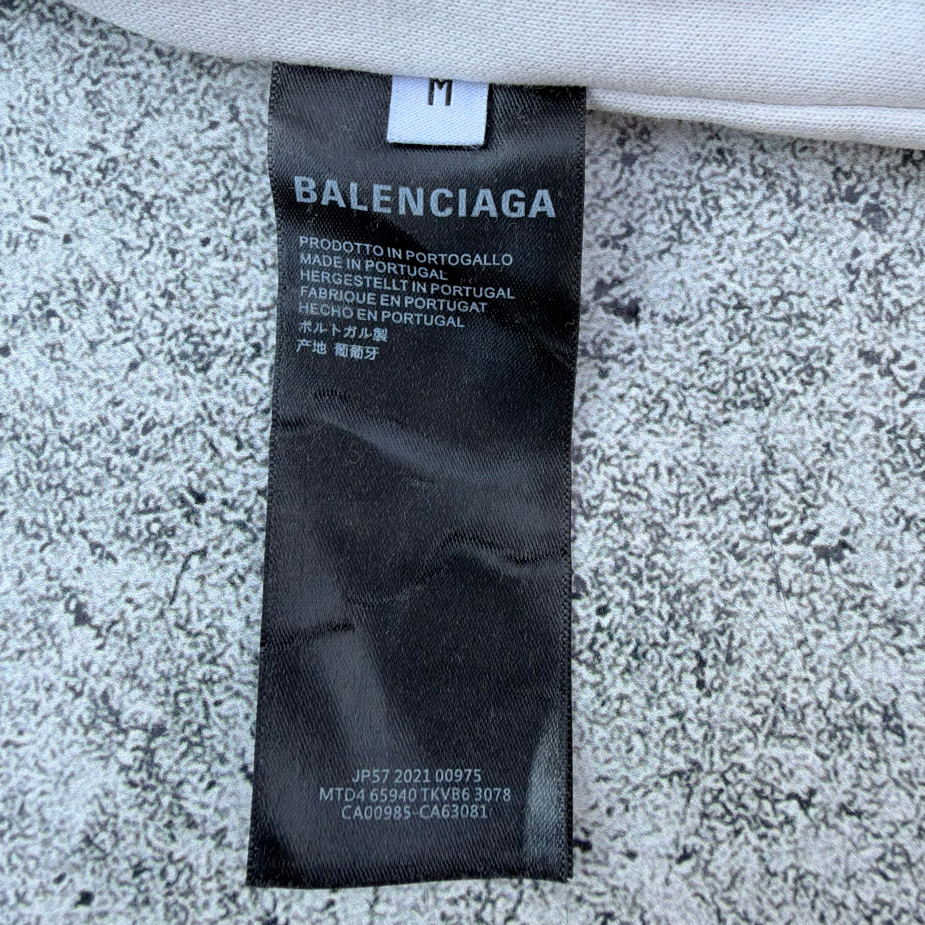 Balenciaga Distressed Reverse Crewneck Sweater