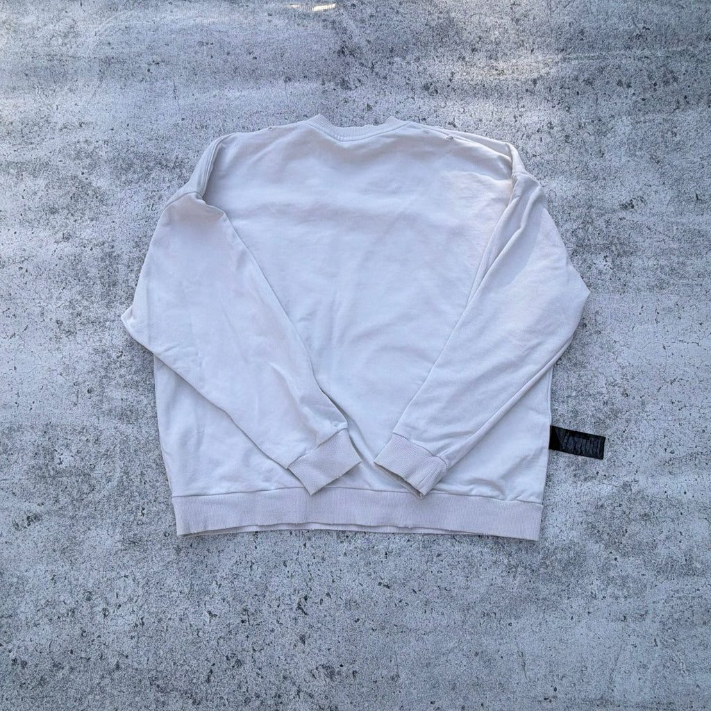 Balenciaga Distressed Reverse Crewneck Sweater